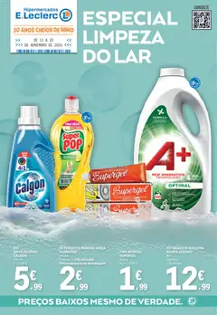 Pré-visualização E.Leclerc Especial Limpeza do Lar válido de 11.11.2025