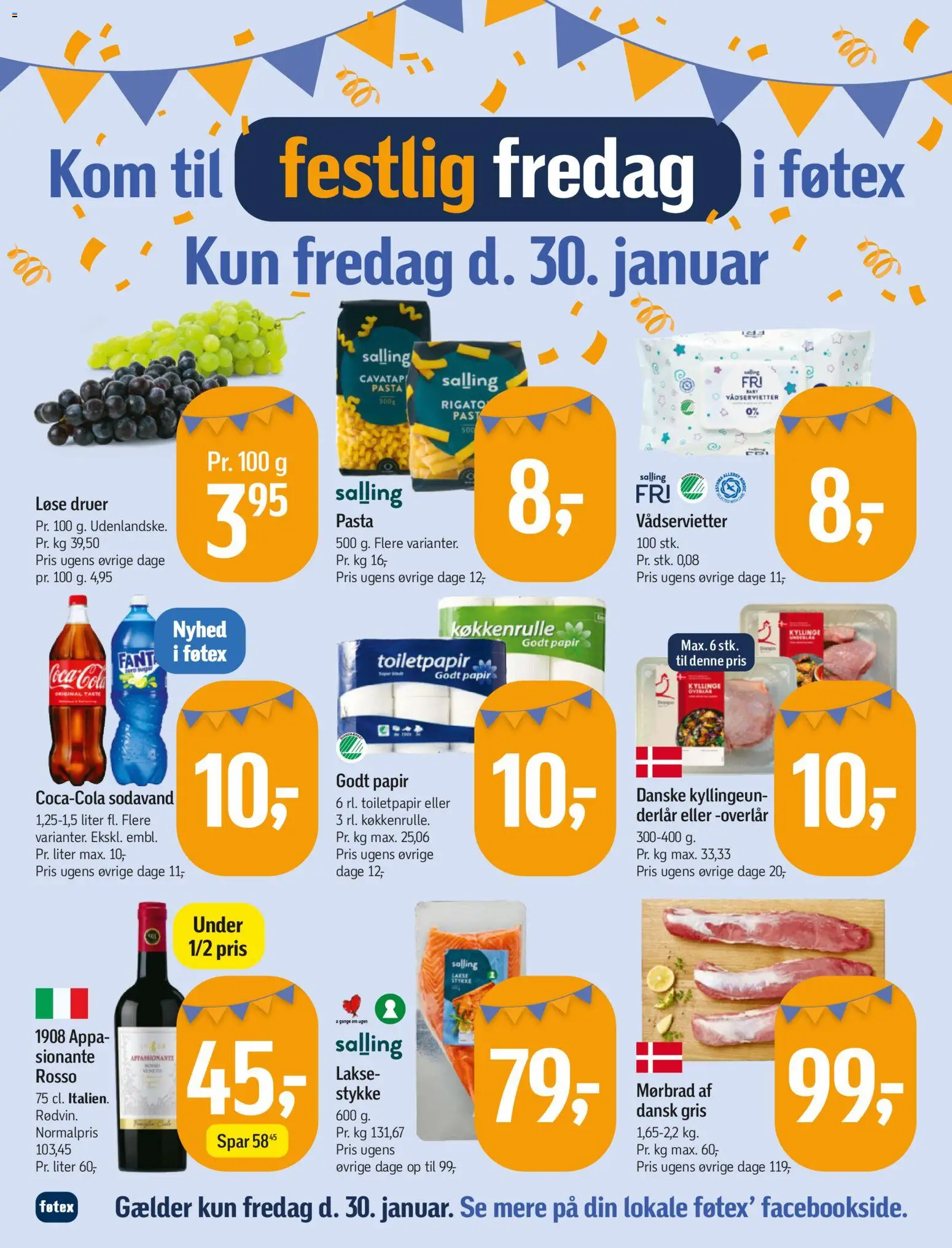 Føtex tilbudsavis – gyldig fra 30.01.2026 | Side: 2 | Produkter: Pasta, Sodavand