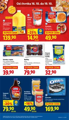 Náhled letáku Palačinky, 300 g, 6 kusů od 16.10.2025 | Strana: 23