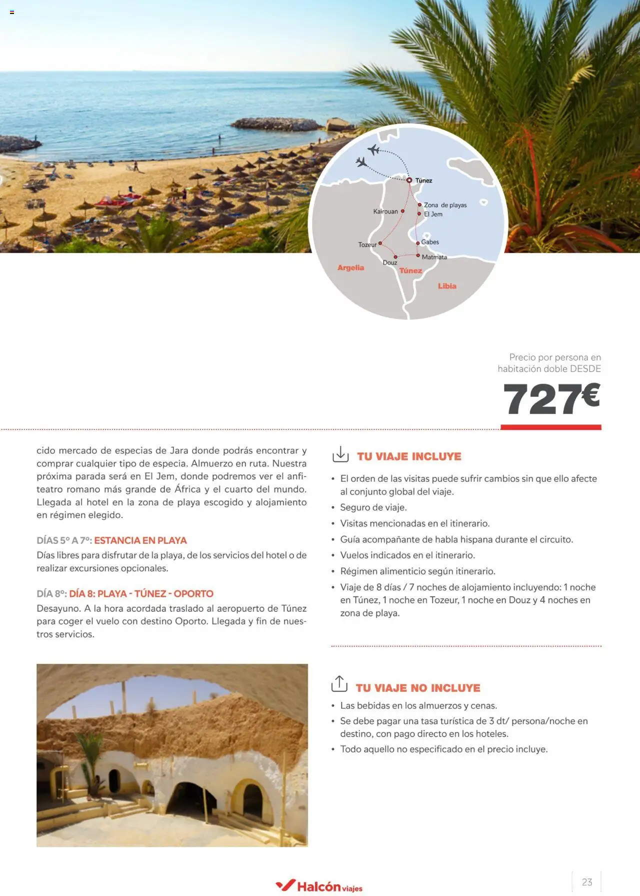 Halcón Viajes Túnez │ válido desde el 21.05.2024 | Página: 23
