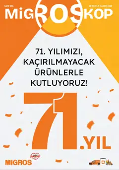 23.10.2025 tarihinden itibaren geçerli olan Migros kataloğu önizlemesi