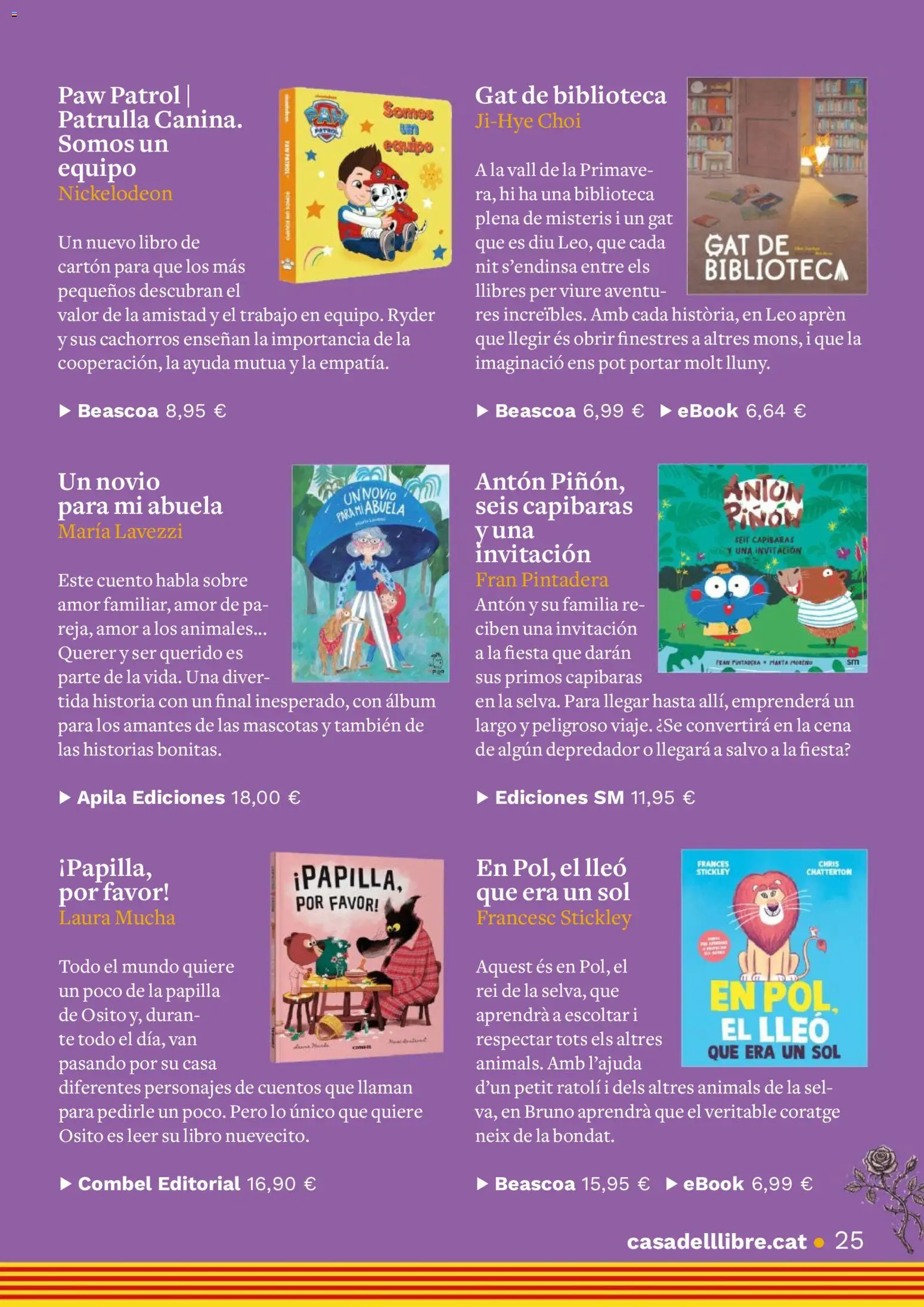 Casa del libro Rebel el qui llegeix │ válido desde el 01.04.2026 | Página: 25 | Productos: Té, Biblioteca