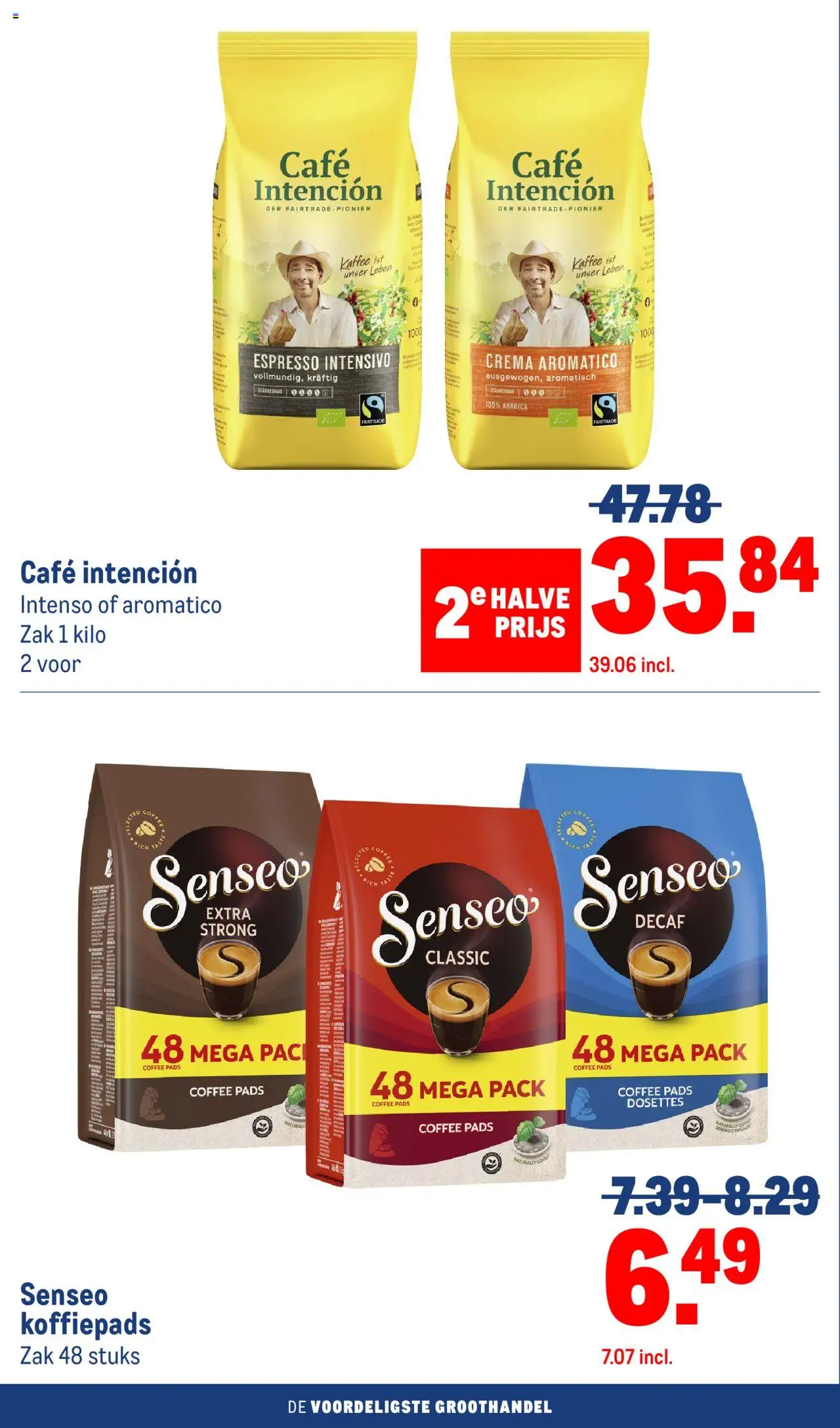 {H1} | Pagina: 30 | Producten: Koffiepads, Tas, Zak, Pads