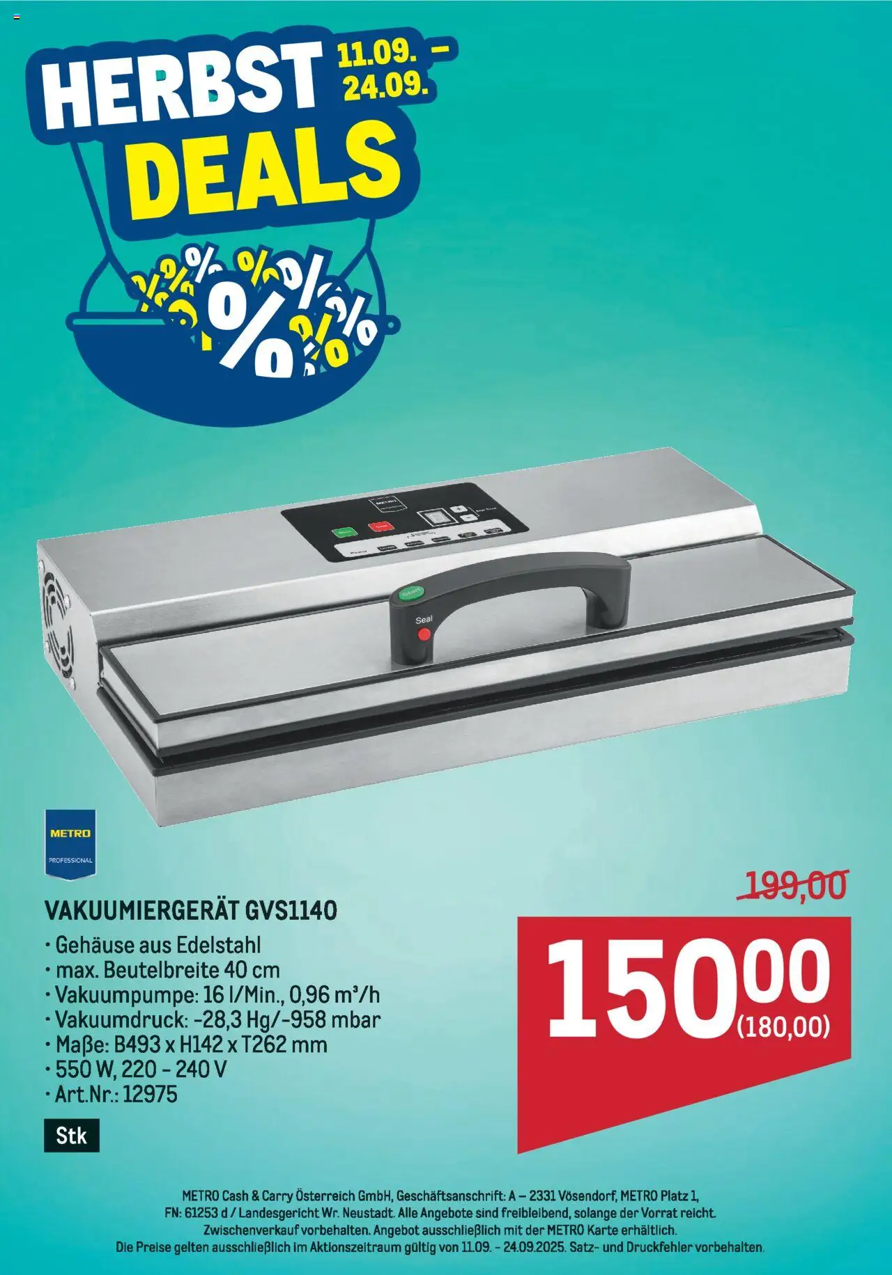 Metro  Herbst Deals gültig ab 11.09.2025 | Seite: 2