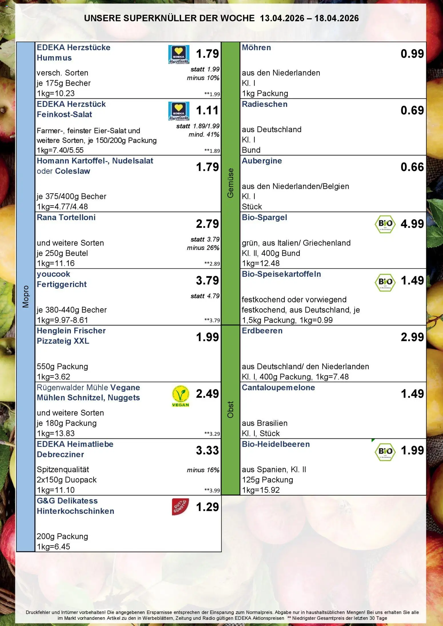 Simmel Bayern – gültig ab 13.04.2026 | Seite: 7 | Produkte: Mühle, Mohren, Erdbeeren, Radio