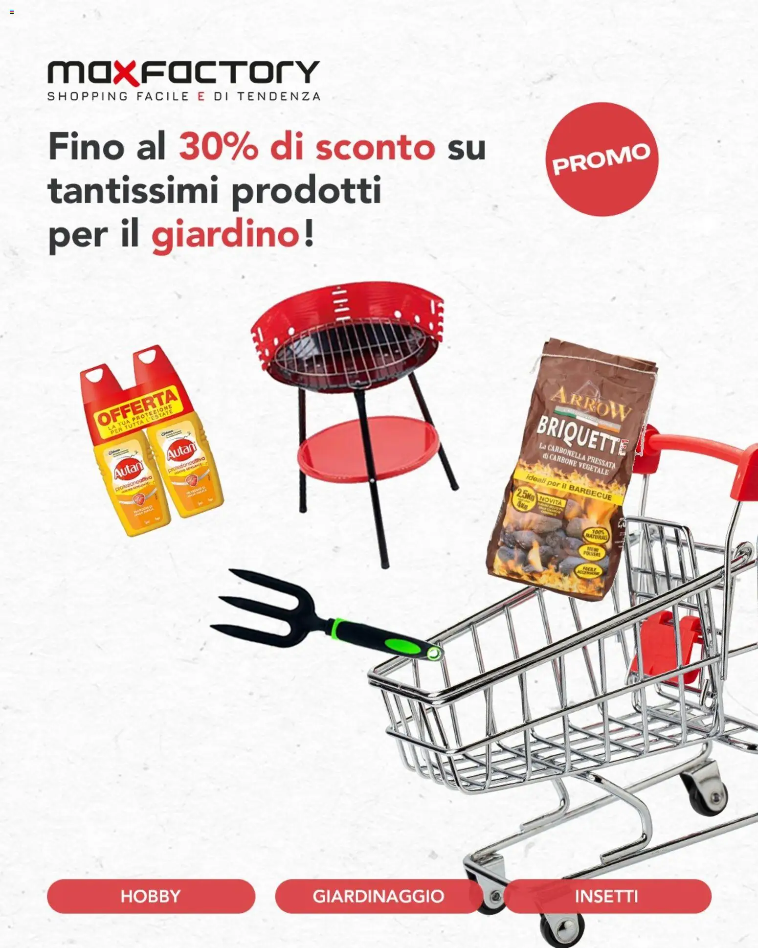 Volantino Max Factory del 13.04.2026 | Pagina: 1 | Prodotti: Barbecue