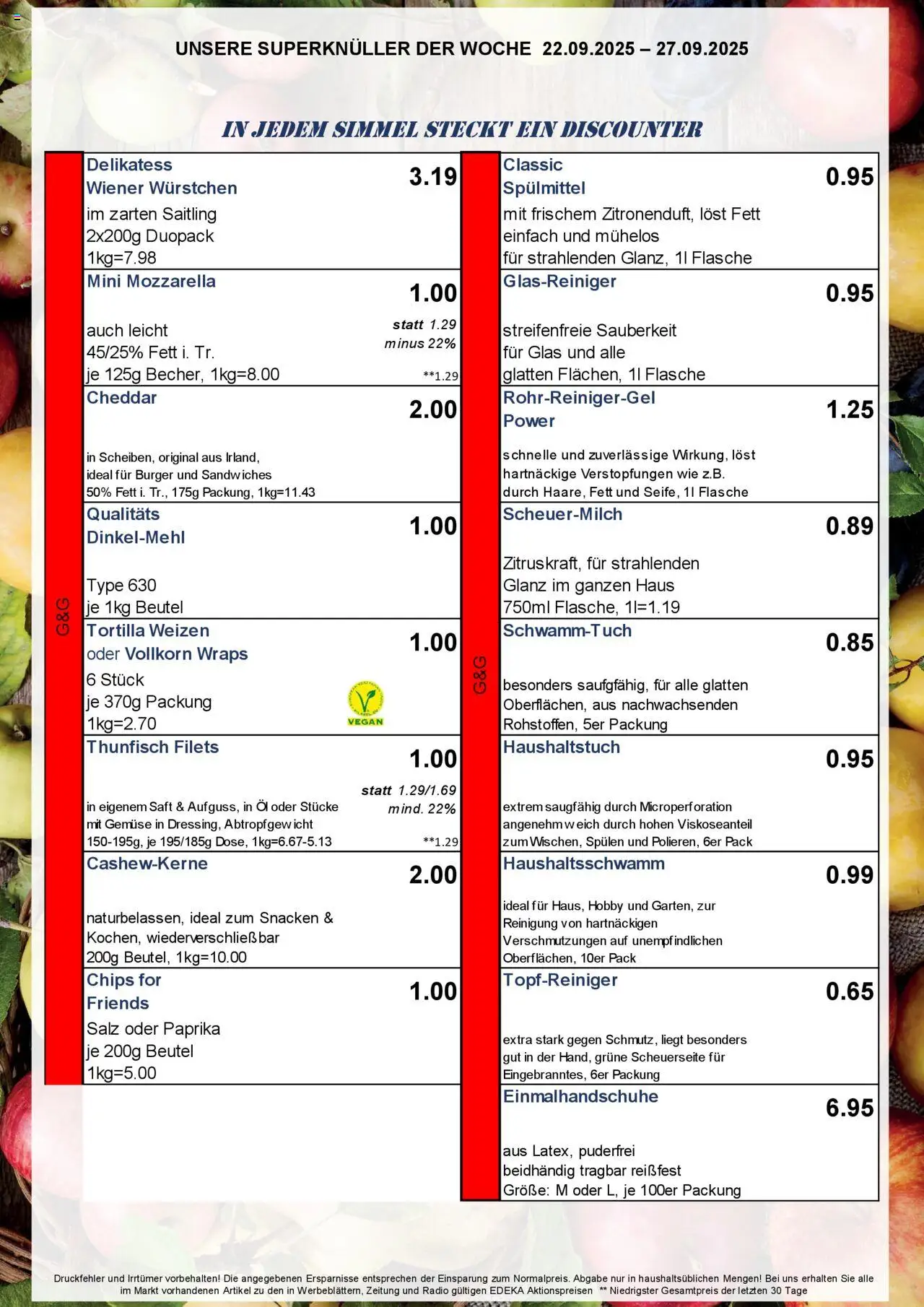 Simmel - Bayern – gültig ab 22.09.2025 | Seite: 8 | Produkte: Mozzarella, Burger, Paprika, Saft