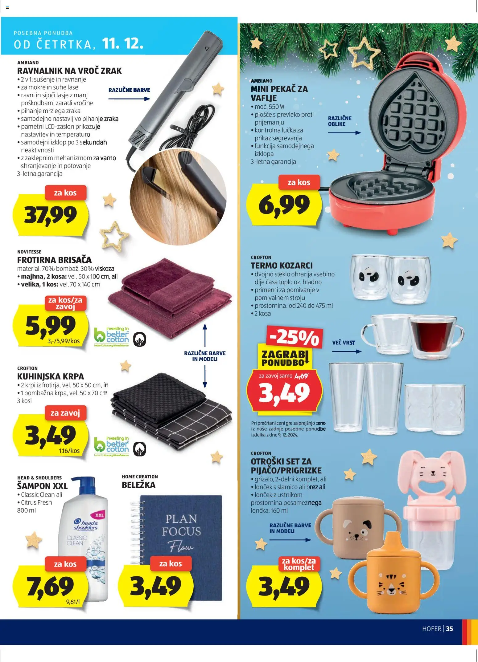 Novi Hofer katalog ponudbe – veljaven od 04.12.2025 | Stran: 35