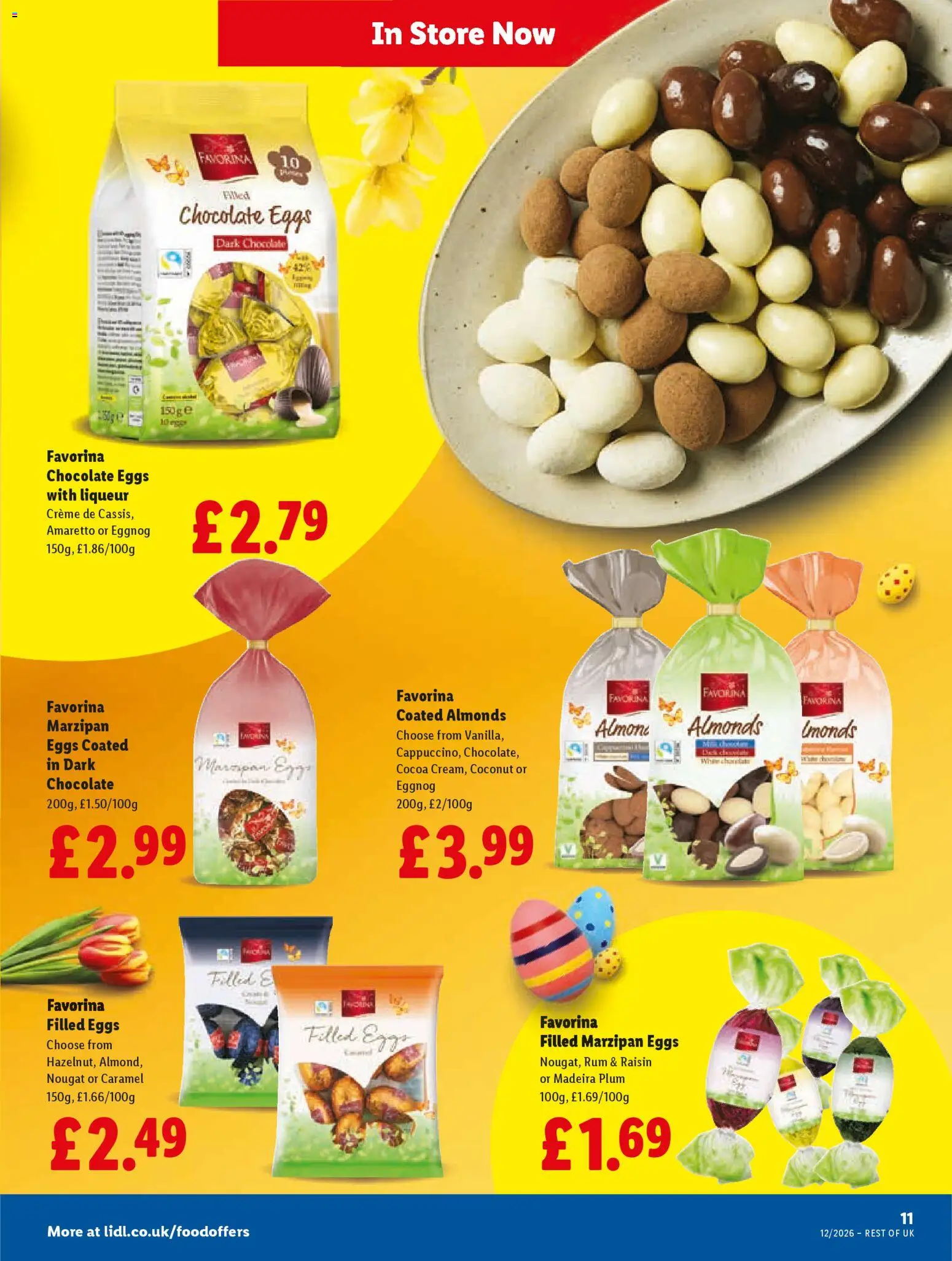 {H1} | Page: 13 | Products: Eggs, Chocolate, Almonds, Cocoa