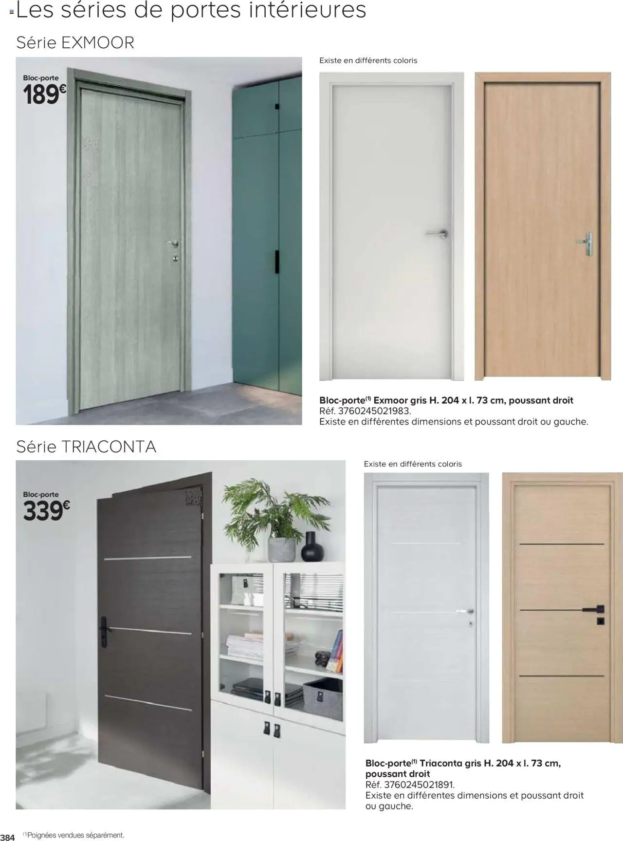 {H1} | Page: 384 | Produits: Portes