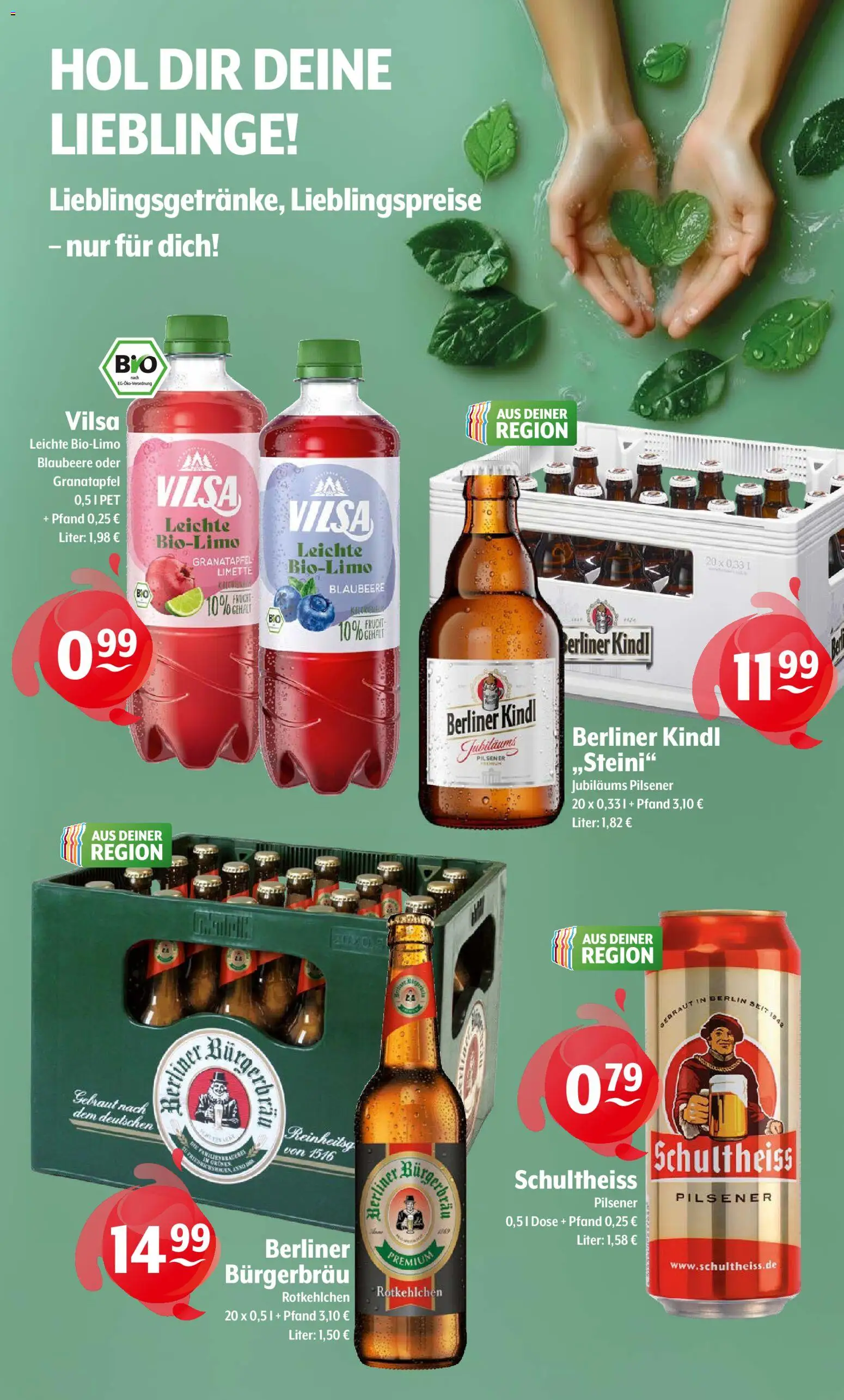 Getränke Hoffmann Prospekt 	 – gültig ab 04.05.2026 | Seite: 9 | Produkte: Berliner, Granatapfel, Limette