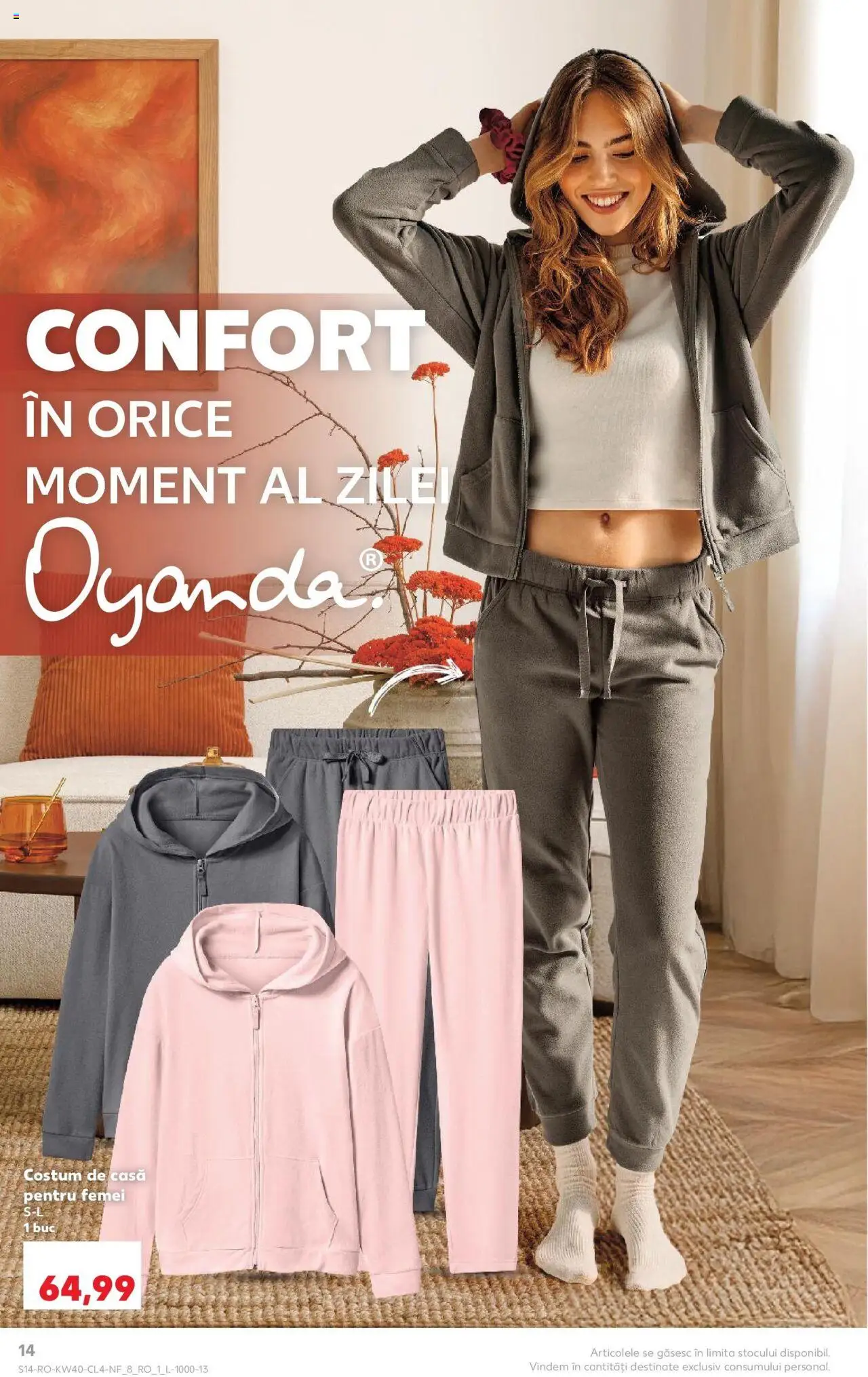 Noul catalog Kaufland – valabil de la 01.10.2025 | Pagină: 14 | Produse: Costum