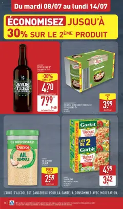  | Page: 20 | Produits: Bière blonde, Ail, Bière, Tomates