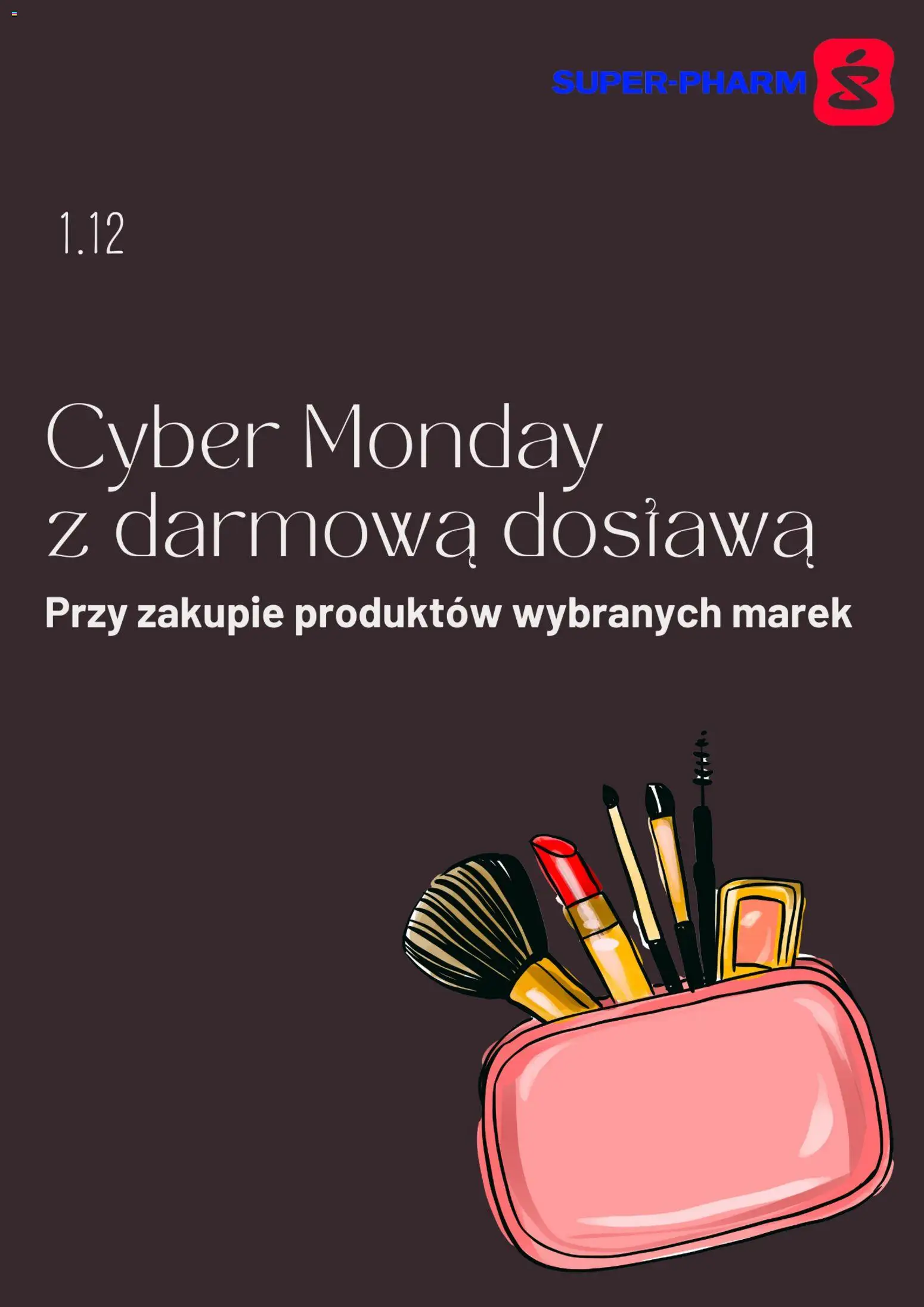 Super-pharm Gazetka - Cyber Monday od 01.12.2025 | Strona: 1