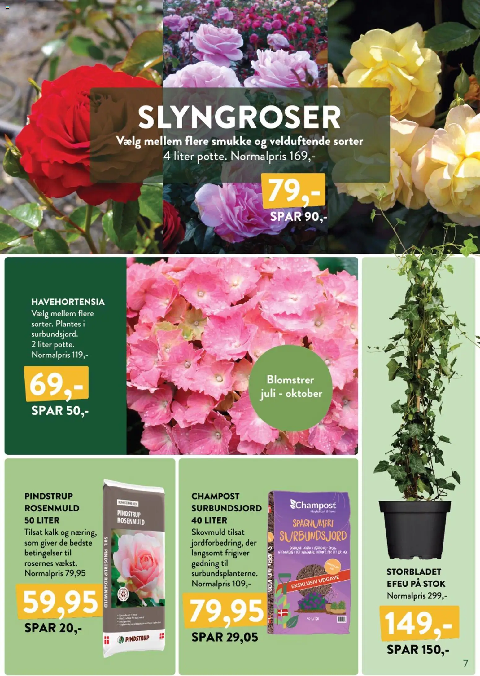 Plantorama tilbudsavis – gyldig fra 27.03.2026 | Side: 7 | Produkter: Søm