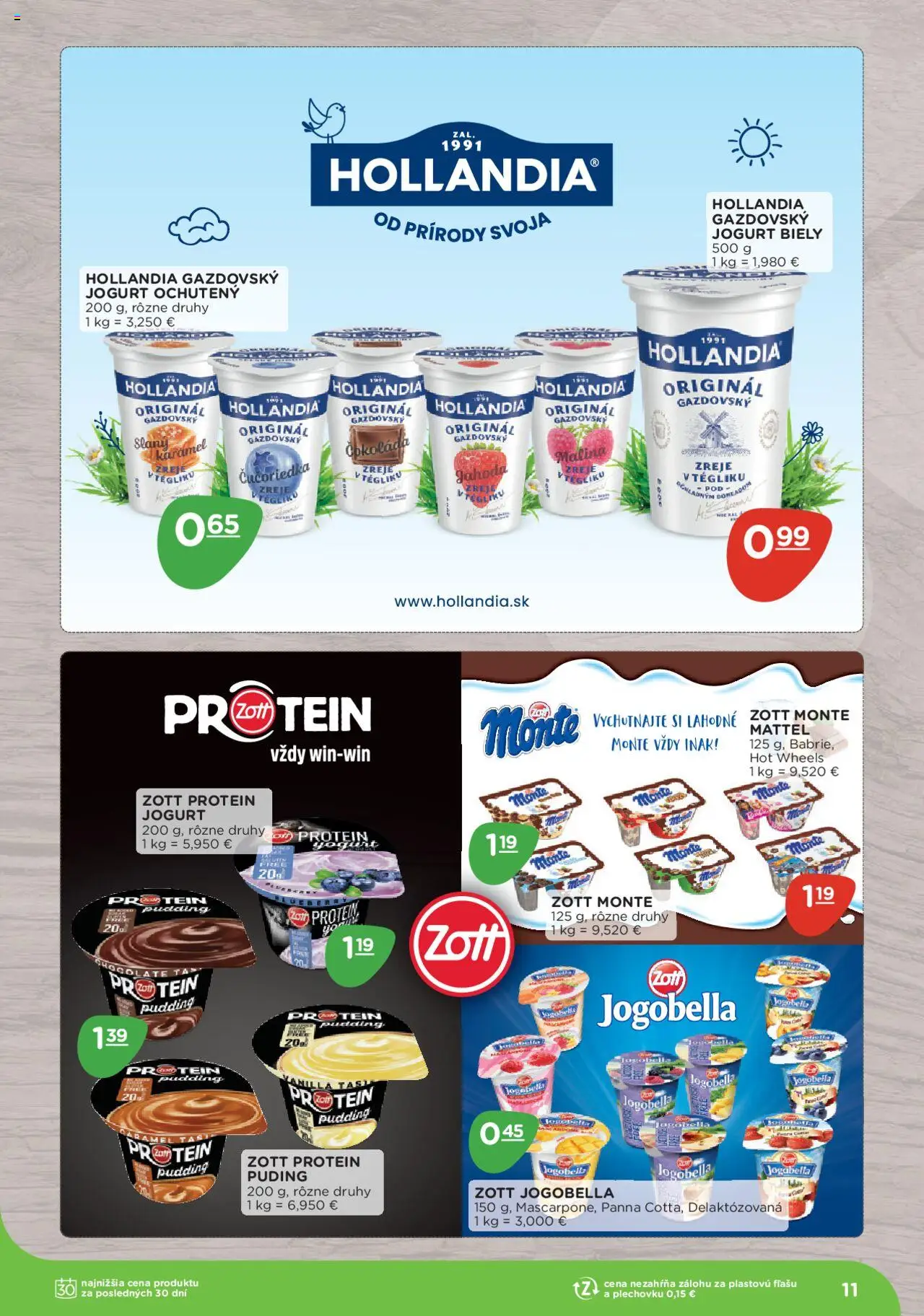 Nové Terno akcie – leták je platný od 08.09.2025 | Strana: 11 | Produkty: Jogurt, Protein, Puding, Čokoláda