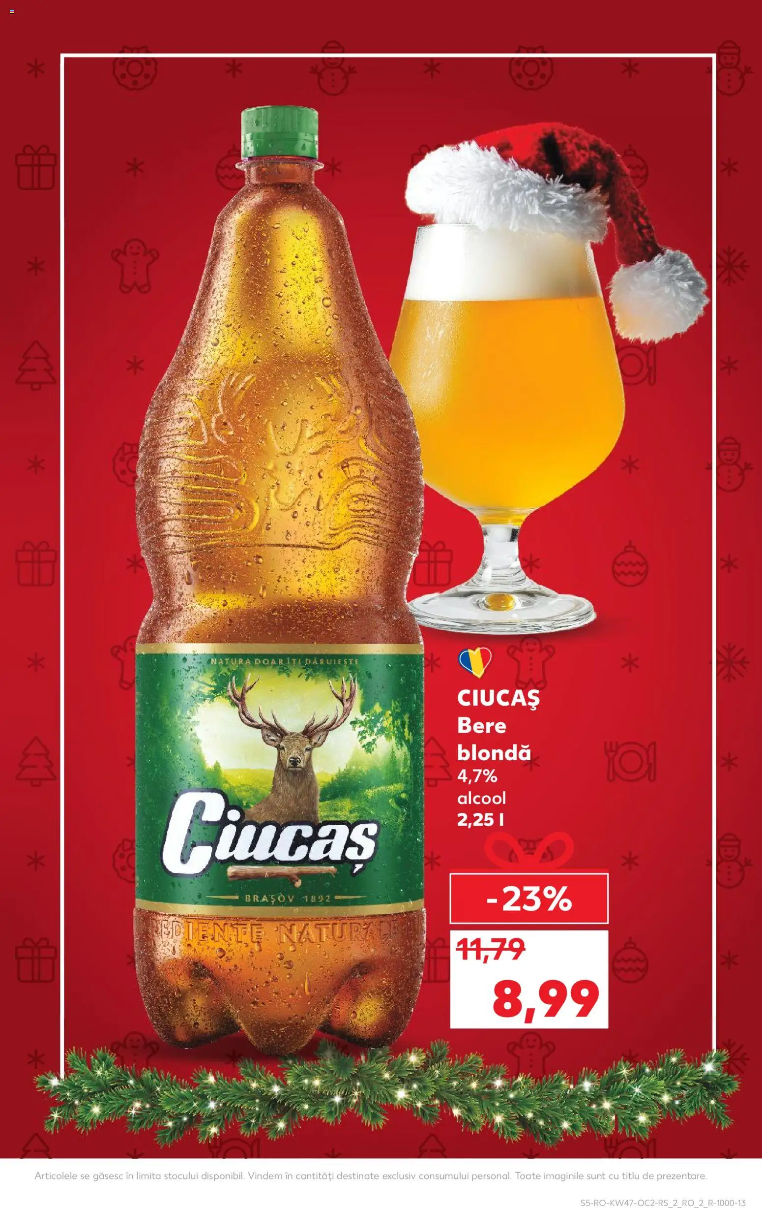 Noul catalog Kaufland – valabil de la 19.11.2025 | Pagină: 5 | Produse: Bere