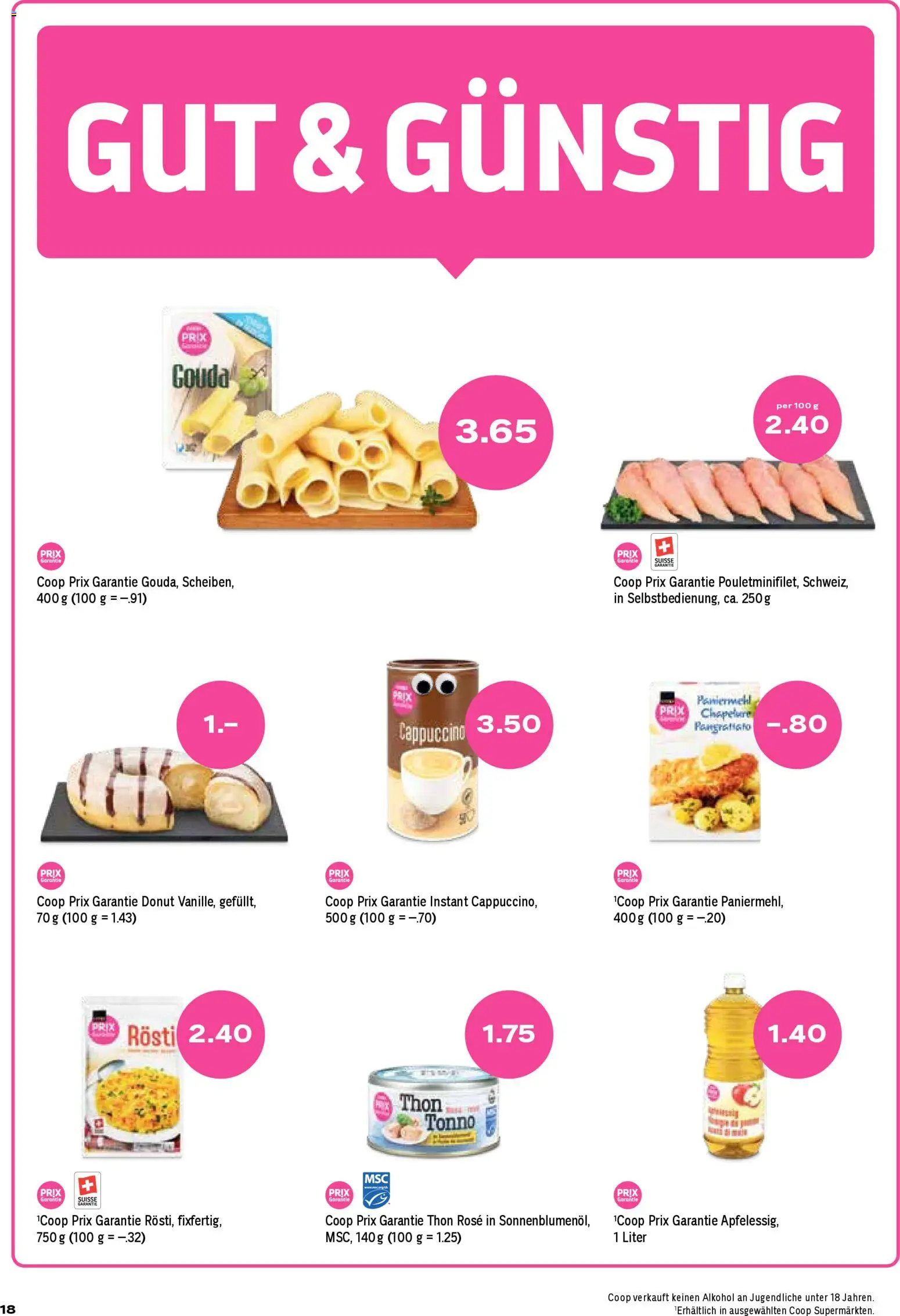 Coop - Una settimana di azioni – gültig ab 11.12.2025 | Seite: 18 | Produkte: Gouda, Apple