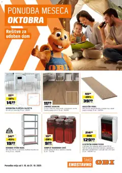 OBI katalog akcije – veljaven od 01.10.2025