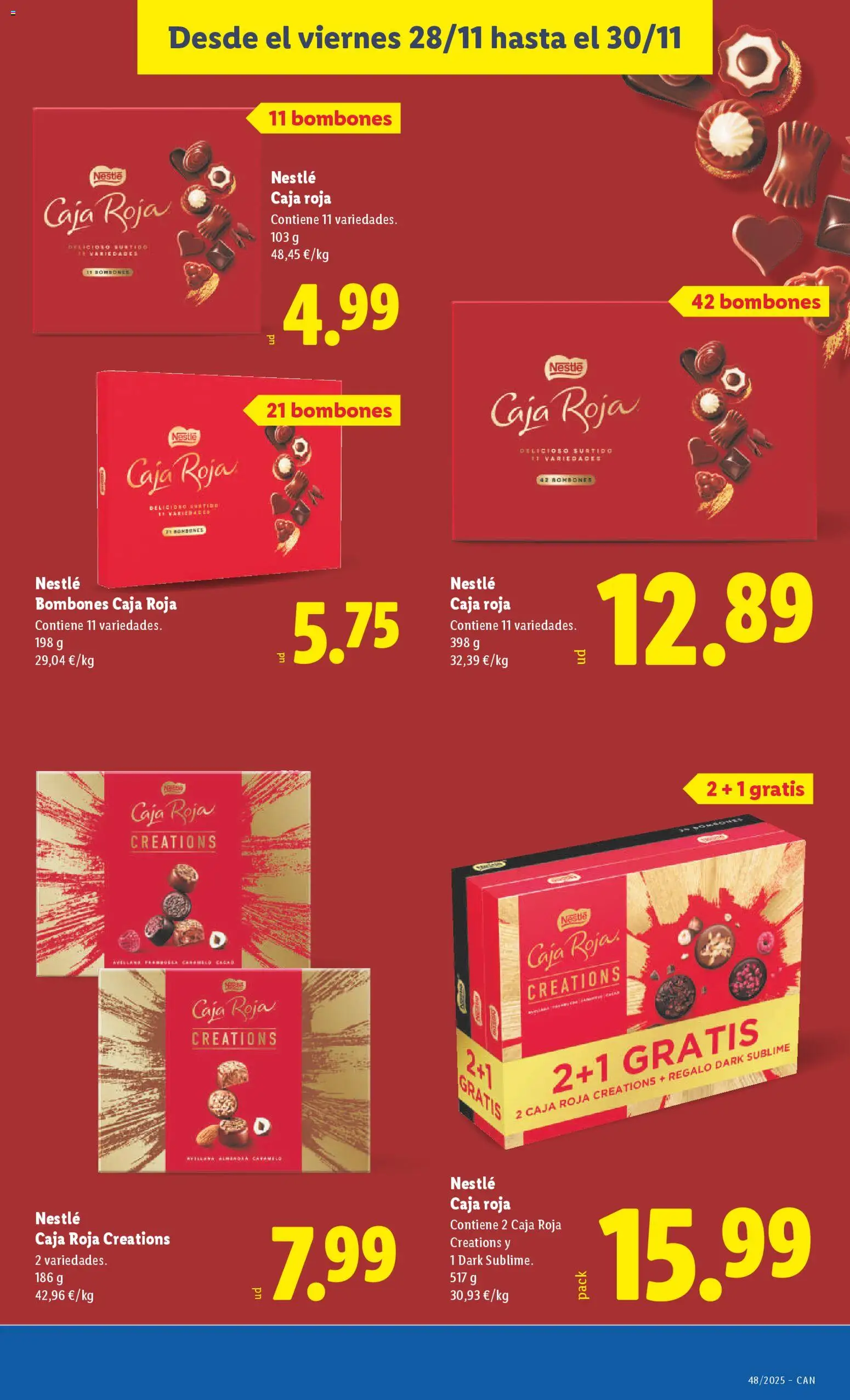 Lidl - Canarias  │ válido desde el 24.11.2025 | Página: 29 | Productos: Caja