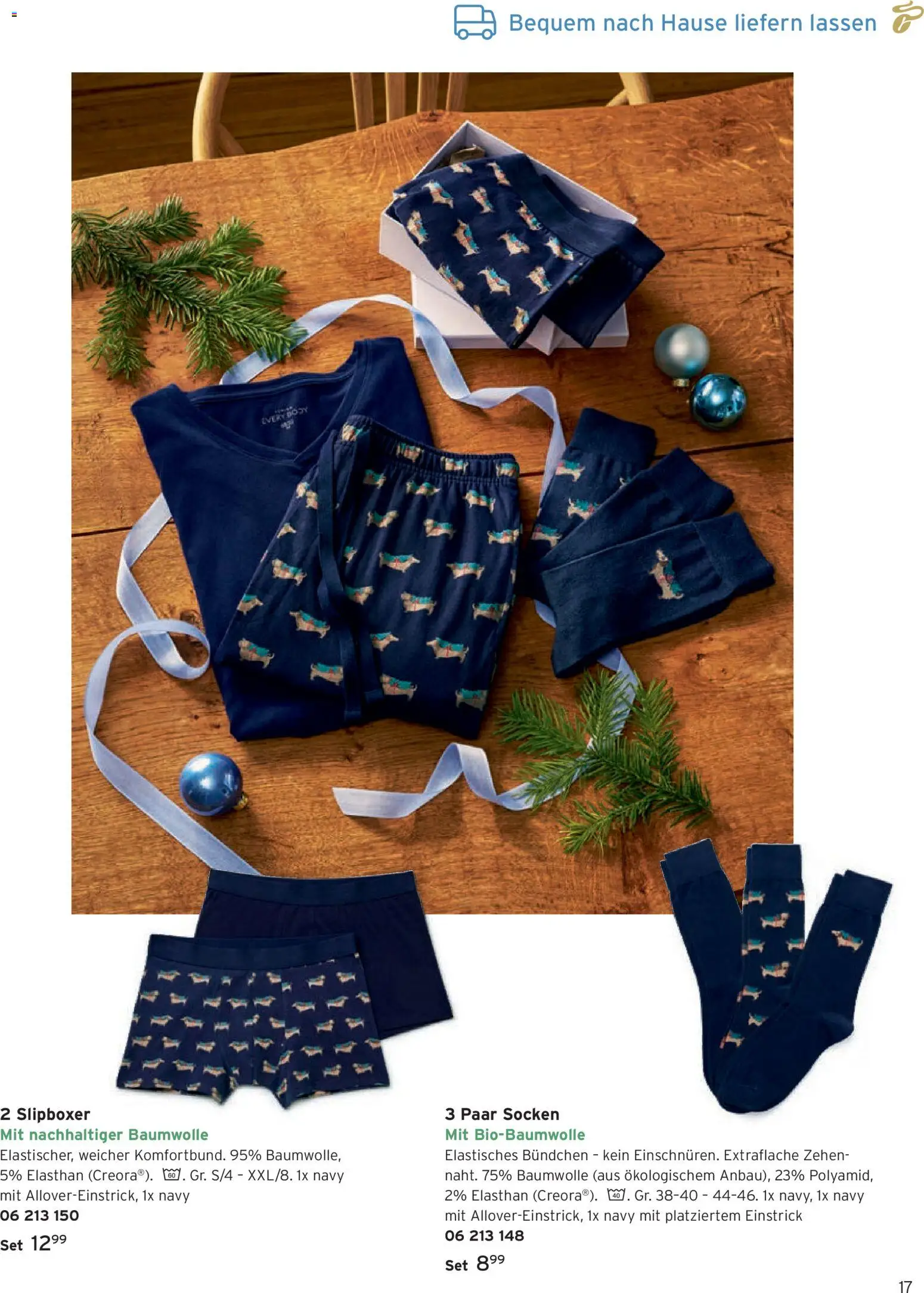 Tchibo Katalog Advent 2025 – gültig ab 14.11.2025 | Seite: 17 | Produkte: Socken