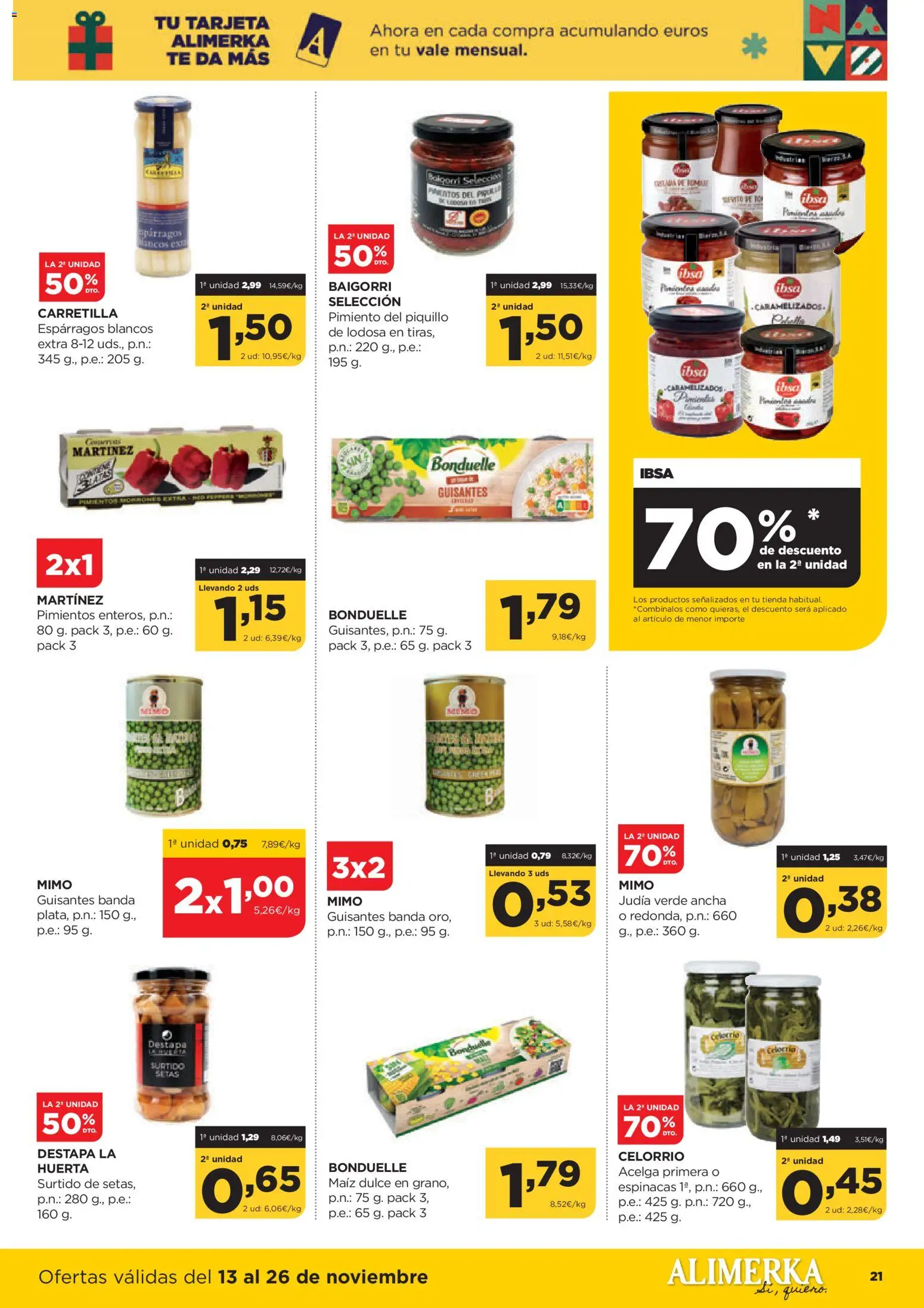 Alimerka folleto Asturias │ válido desde el 13.11.2025 | Página: 23 | Productos: Νερό καρύδας, Πορσελάνη, Κάδος απορρυμάτων, Té