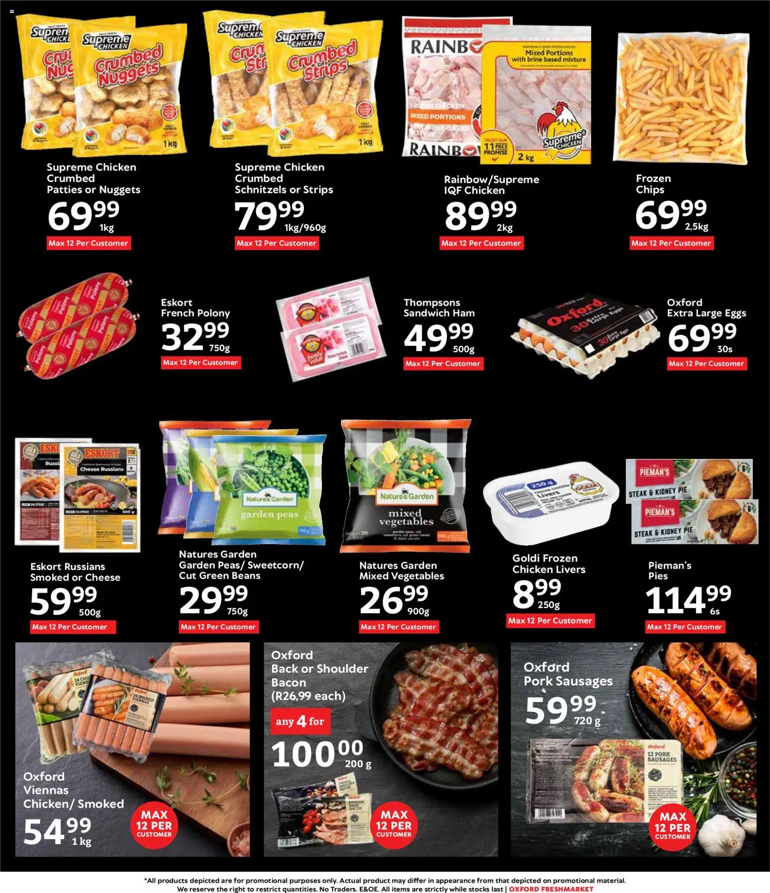 New Oxford Freshmarket catalogue – valid from 21.01.2026 | Page: 17 | Products: Steak, Ham, Pork, Bacon