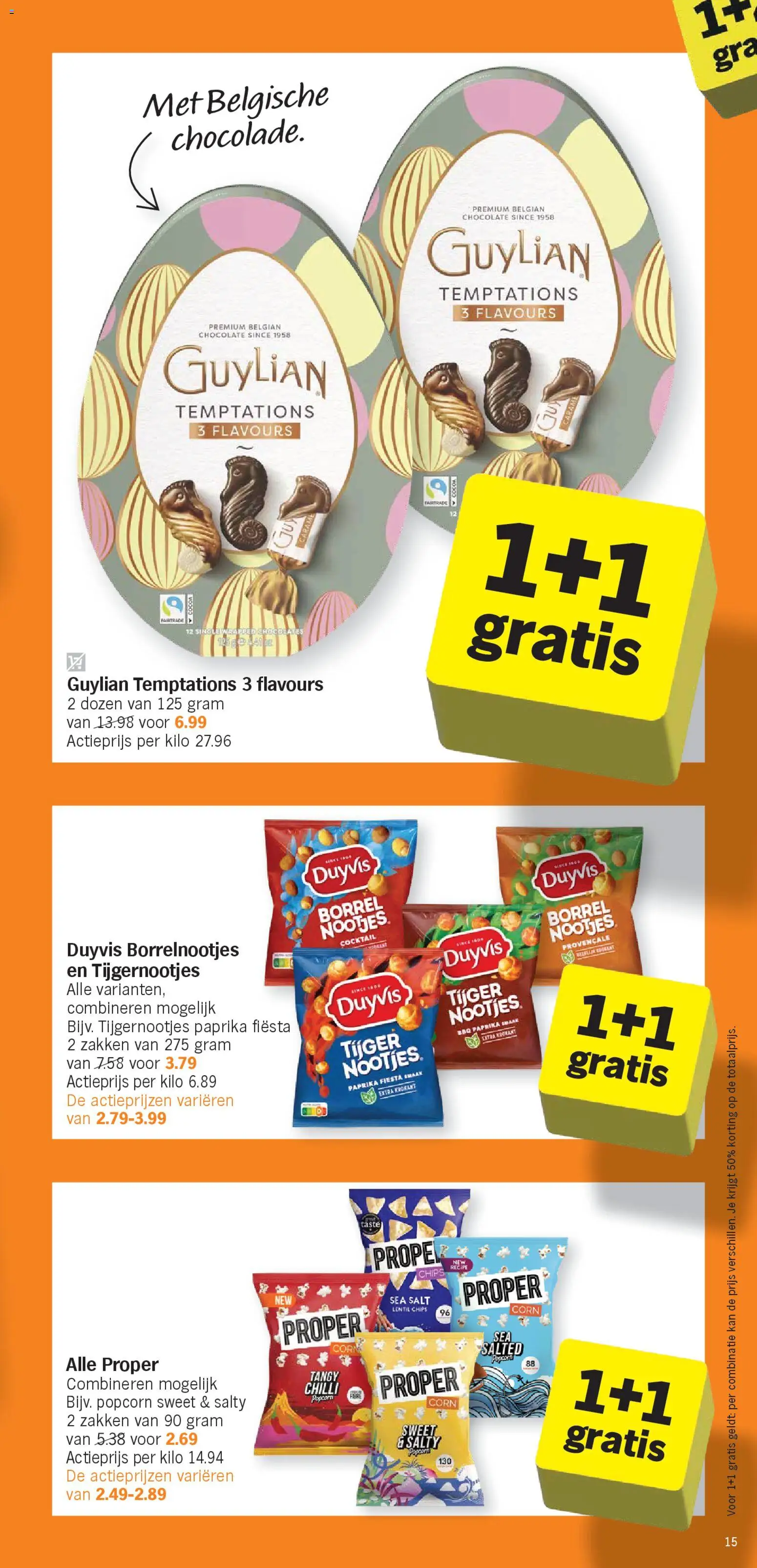 {H1} | Pagina: 15 | Producten: Chips, Fehér kolbász, Kan