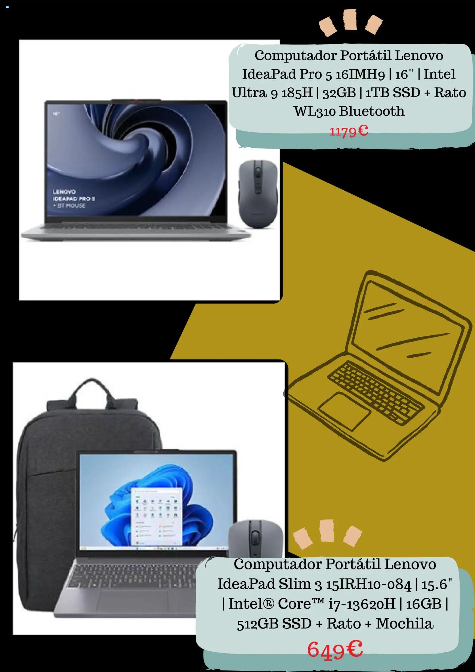 Fnac Black Friday │ válido de 30.10.2025 | Página: 2 | Produtos: Mochila, Computador, Mouse