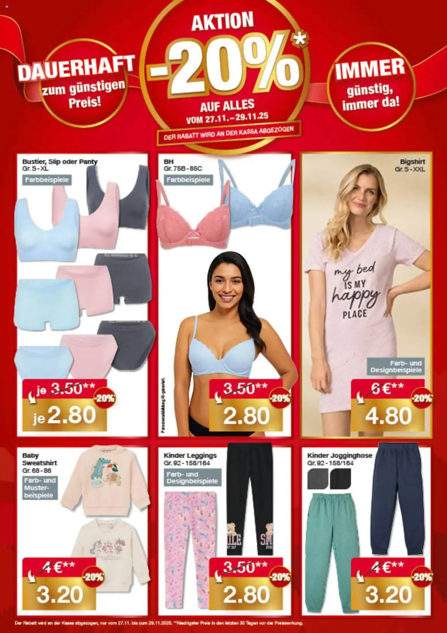 Woolworth Servus Wien! gültig ab 27.11.2025 | Seite: 4 | Produkte: Leggings, Slip