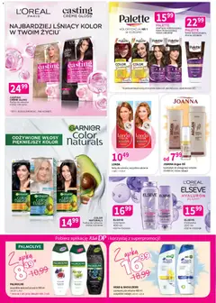 Pogląd oferty "Drogerie Polskie gazetka" - ważna od 10.04.2026 | Strona: 4 | Produkty: Farba do włosów, Farby do włosów, Kosmetyki, Krem