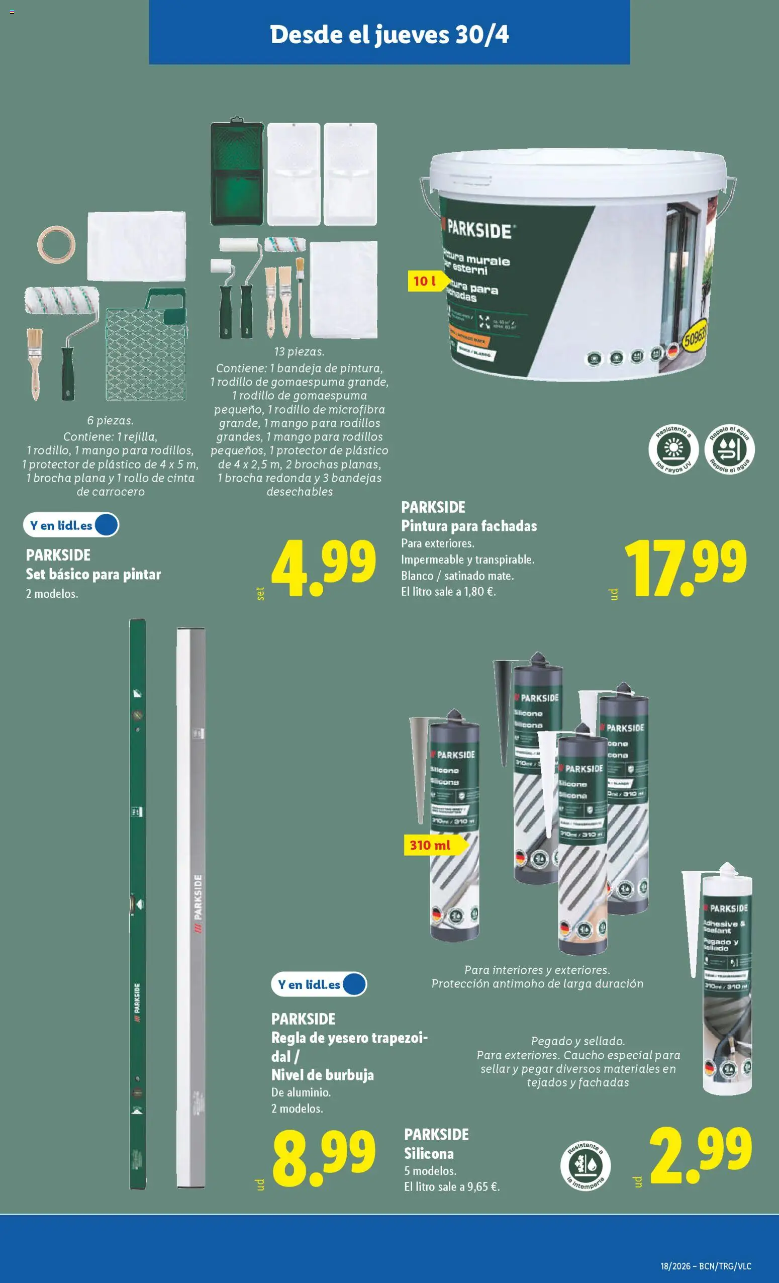 Lidl folleto de bazar │ válido desde el 27.04.2026 | Página: 25 | Productos: Ρούτερ, Bandeja, Brocha