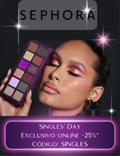 Vista previa Sephora Singles´day válido desde el 07.11.2025