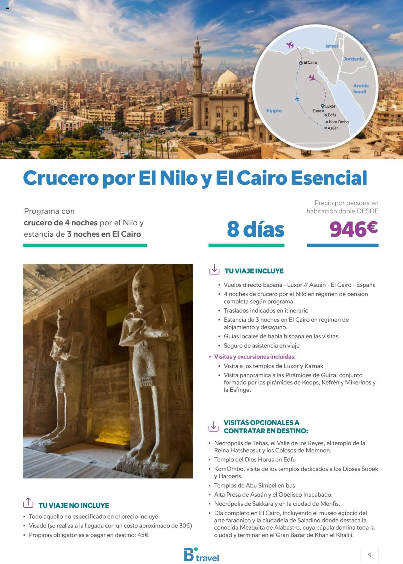 B the travel brand Egipto │ válido desde el 15.04.2024 | Página: 9