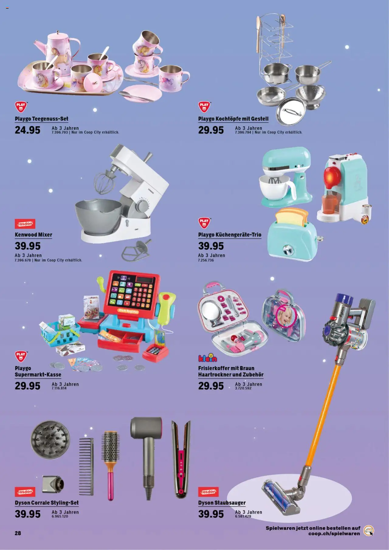 Coop Aktionen Zauberhafte Geschenkideen – gültig ab 08.10.2025 | Seite: 32 | Produkte: Haartrockner, Mixer, Staubsauger, Dyson
