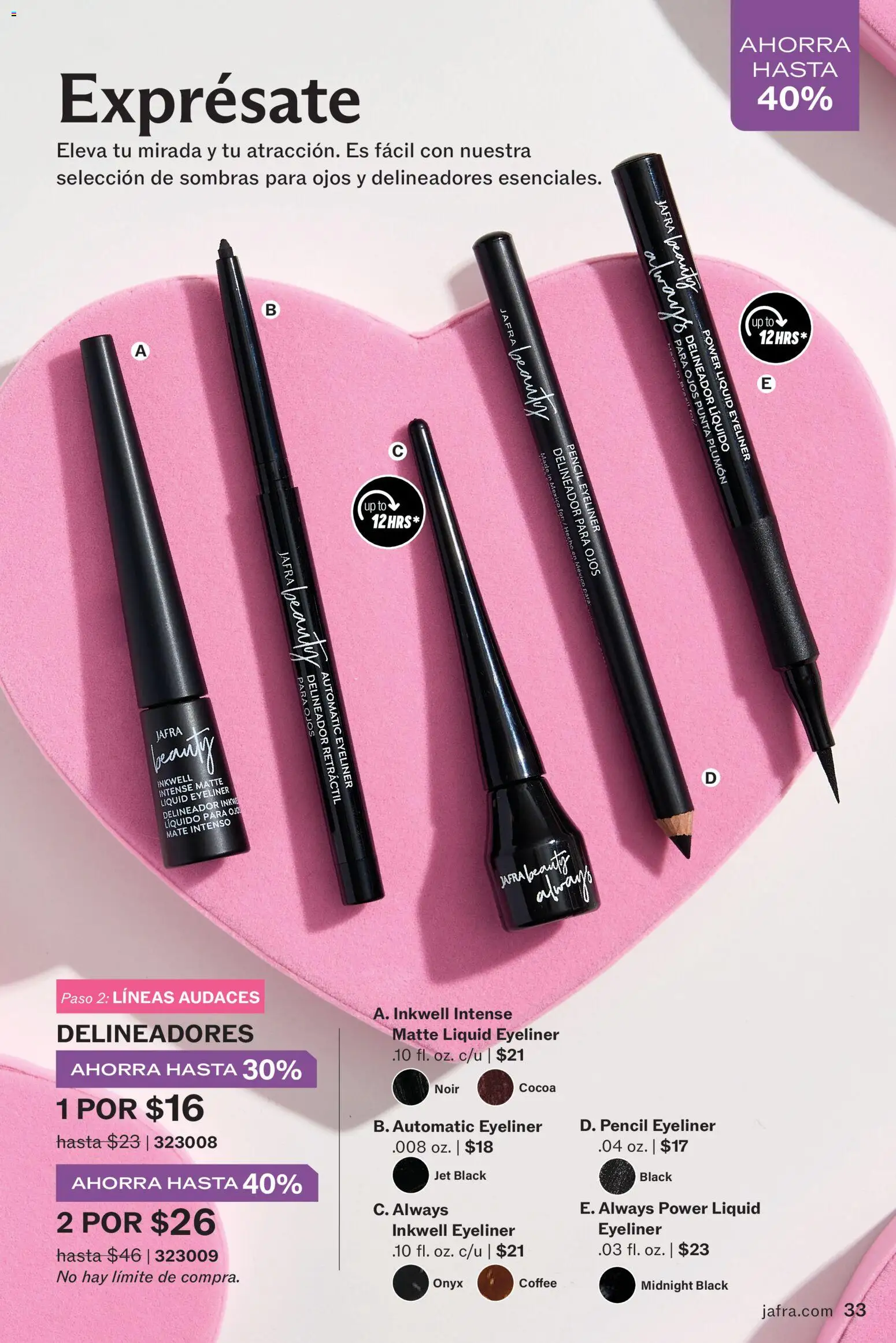 JAFRA folleto │ válido desde el 01.01.2026 | Página: 33 | Productos: Delineador