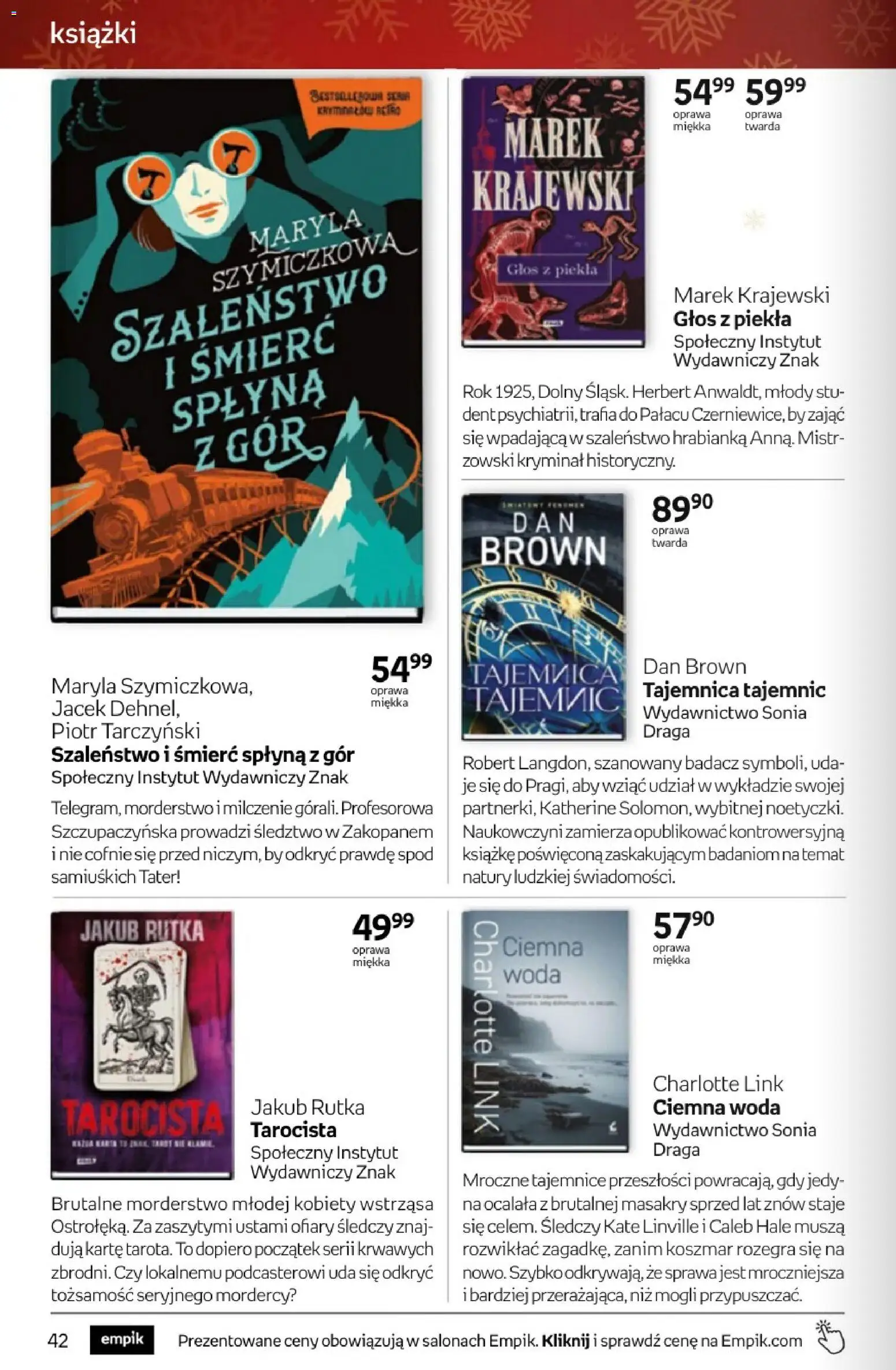 Empik Black Friday od 26.11.2025 | Strona: 42 | Produkty: Książki, Woda