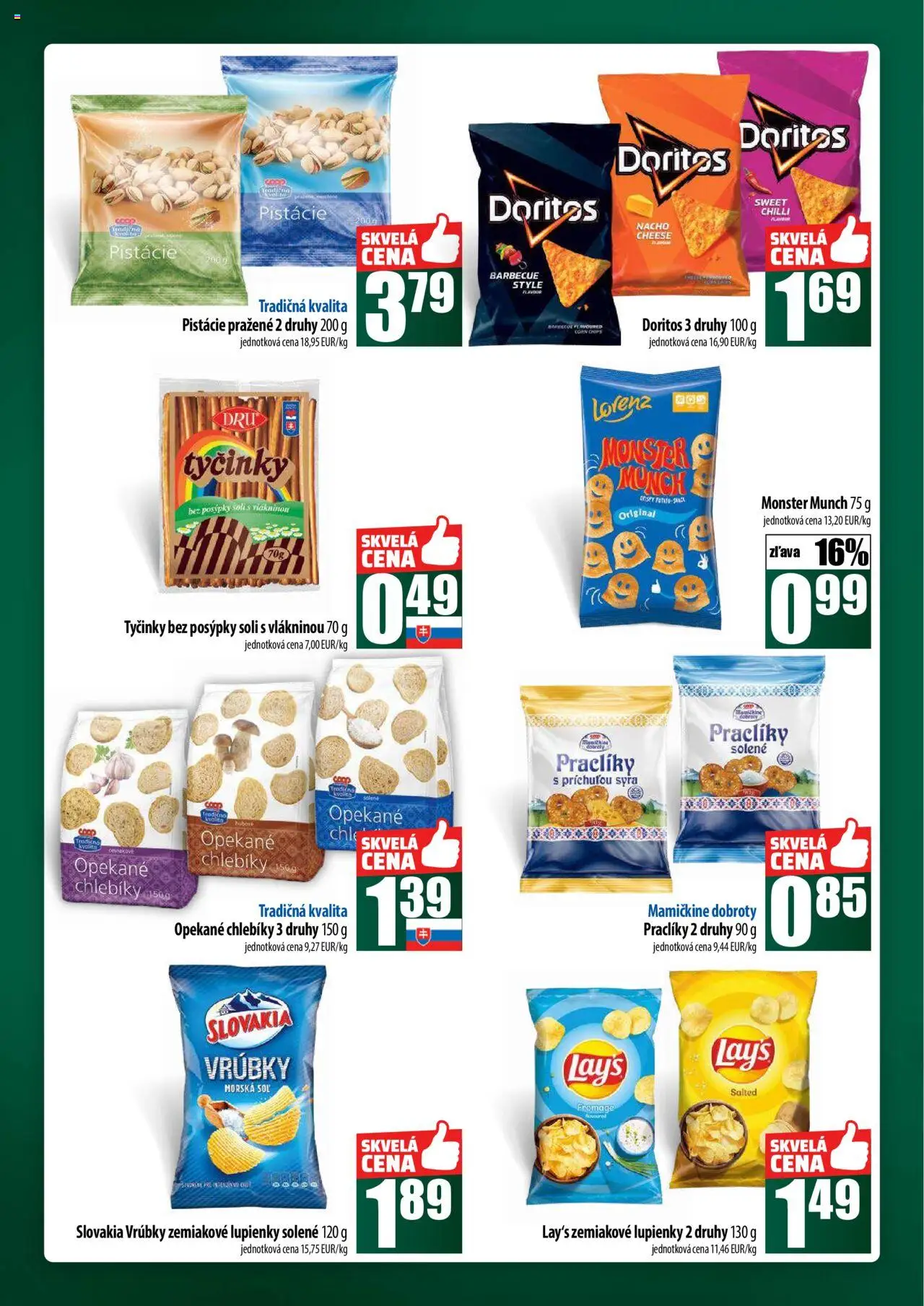 Nové COOP Jednota akcie – leták je platný od 04.09.2025 | Strana: 48 | Produkty: Chilli, Soľ, Pistácie