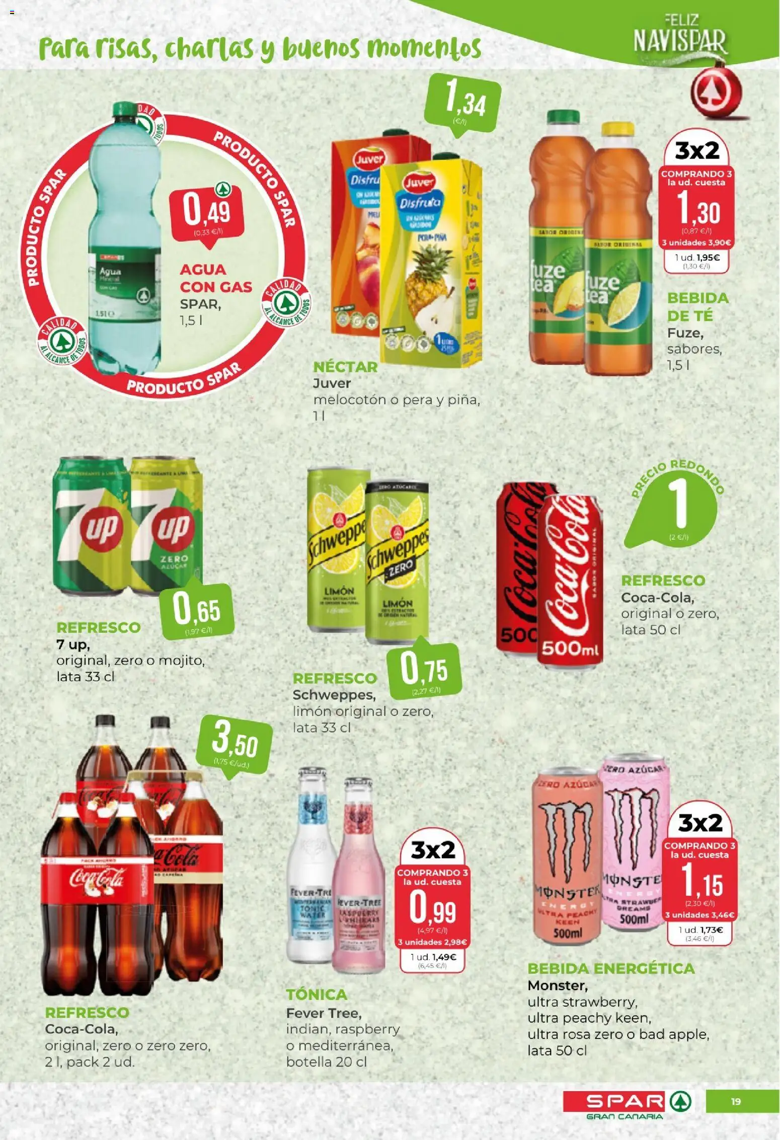Spar - folleto │ válido desde el 12.12.2025 | Página: 19 | Productos: Té, Néctar