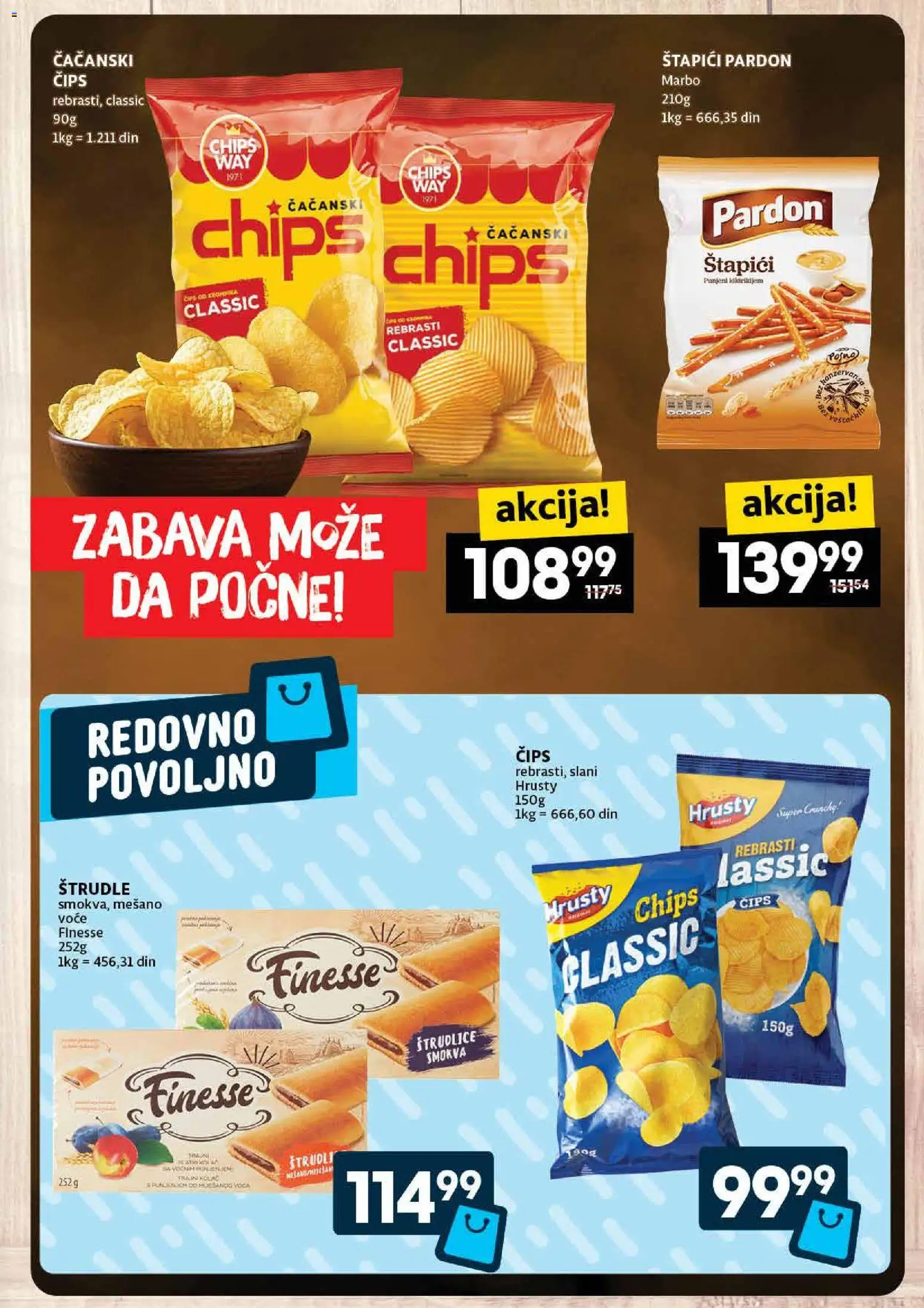 Idea katalog - važi od 27.11.2025 | Strana: 17 | Proizvode: Čips