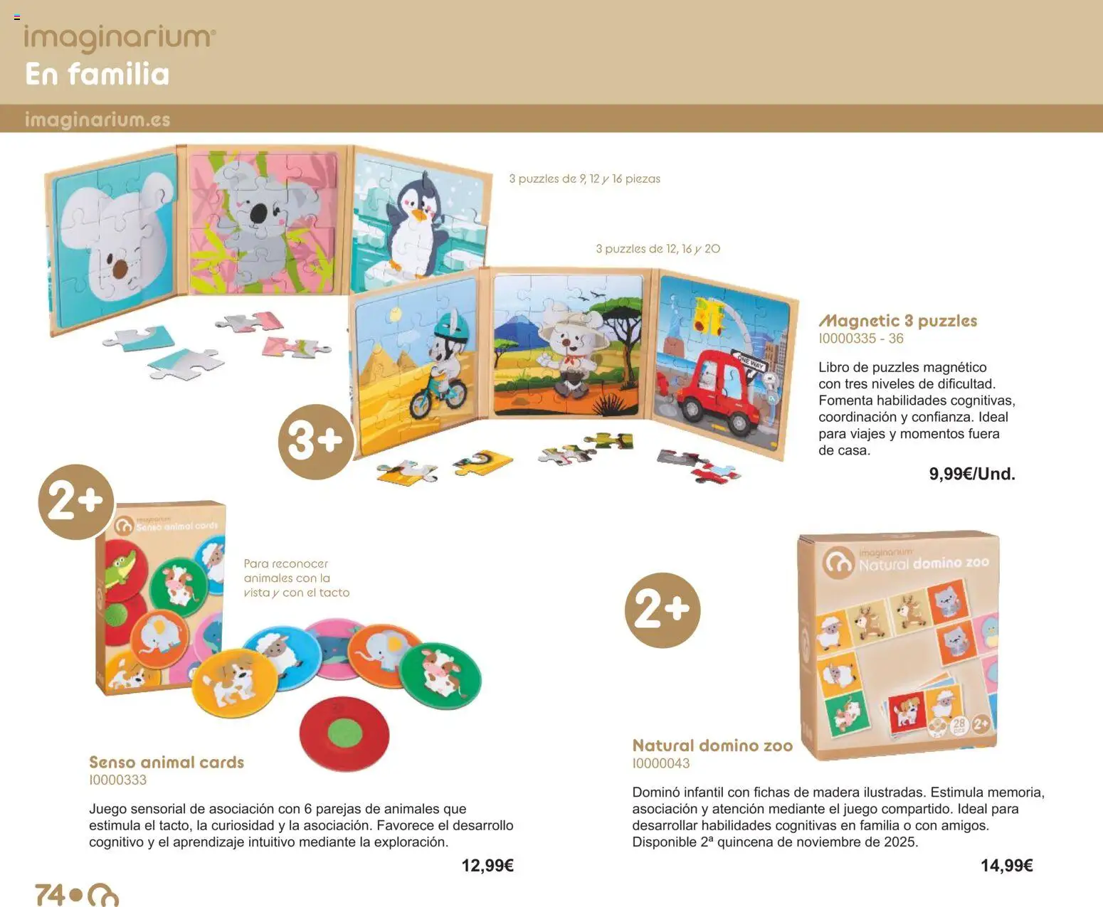 Juguettos catálogo │ válido desde el 15.10.2025 | Página: 74