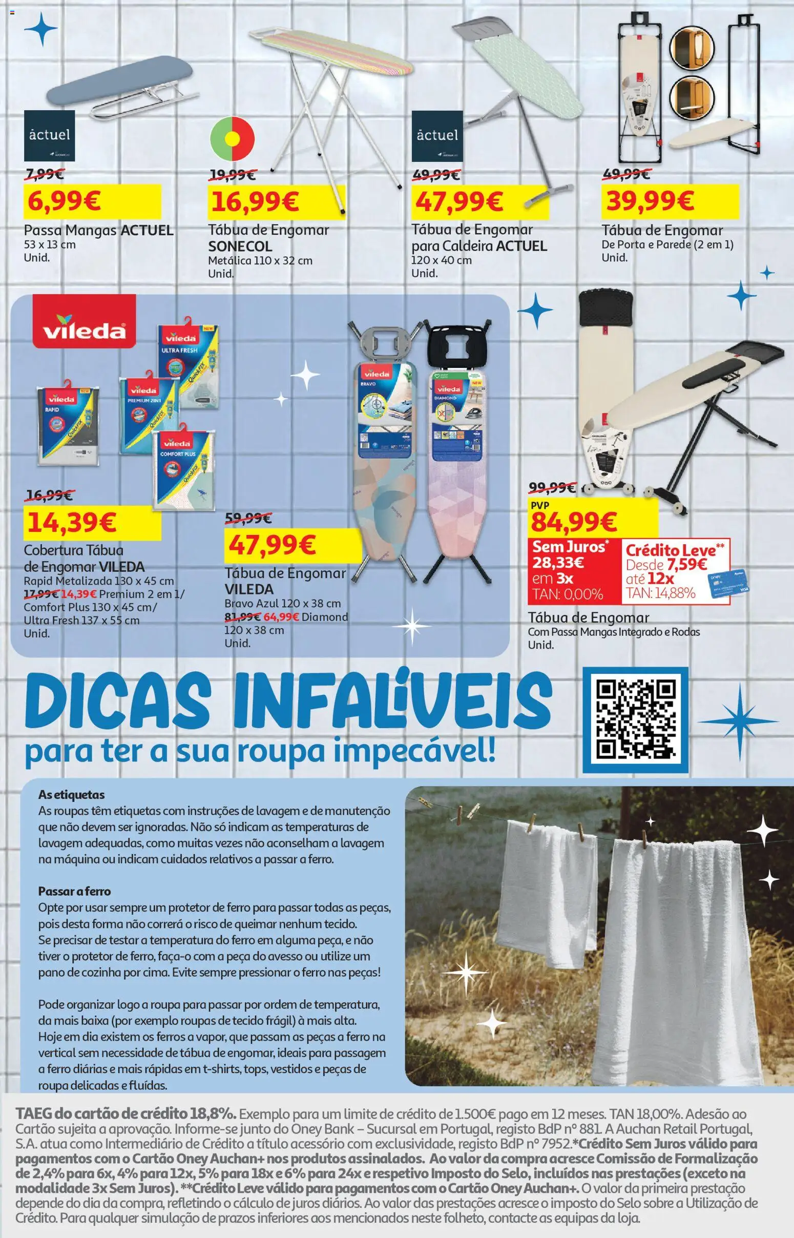 Auchan folheto │ válido de 17.02.2026 | Página: 25 | Produtos: Tábua, Porta, Ferro, Mangas