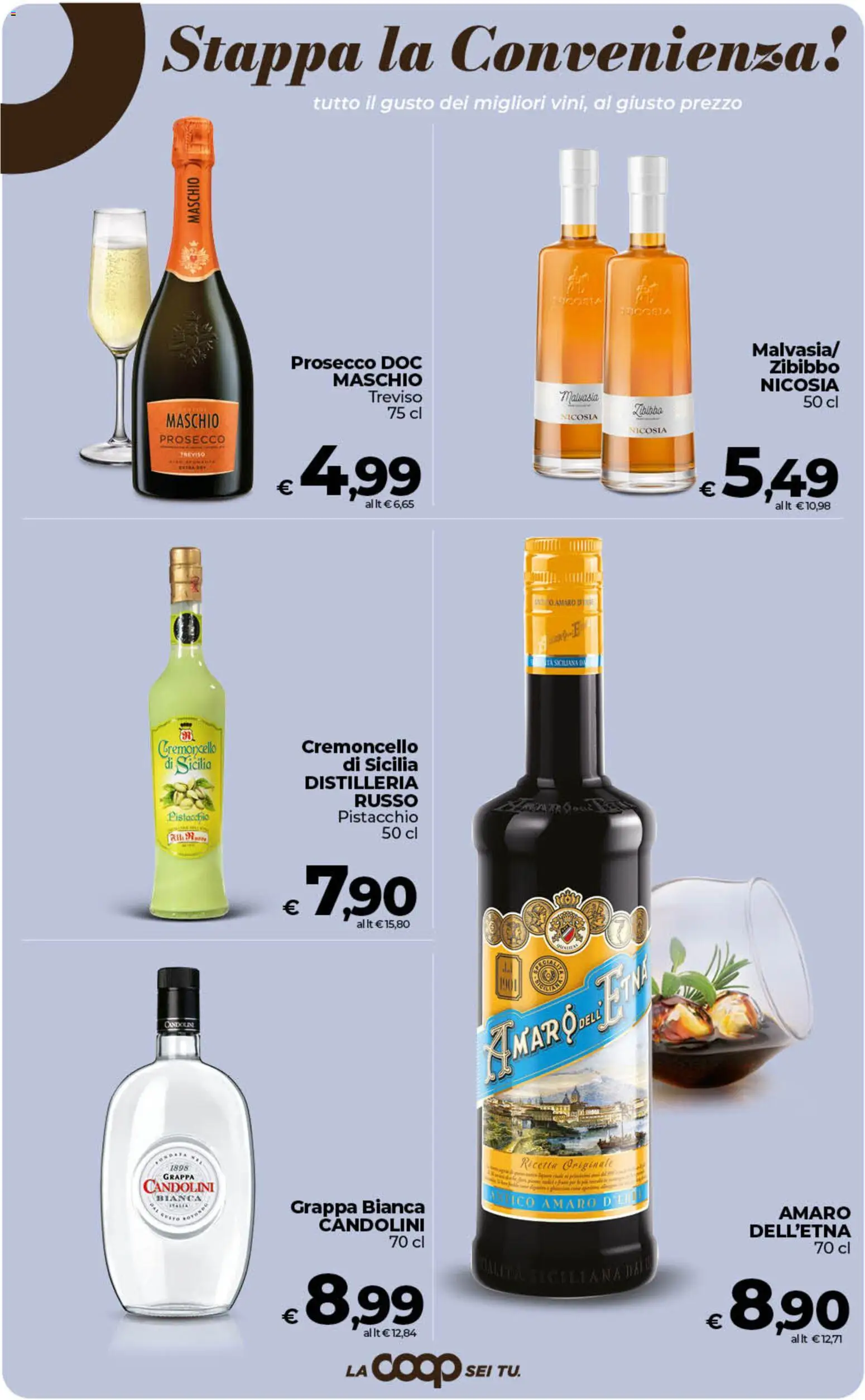 Volantino COOP del 24.02.2026 | Pagina: 17 | Prodotti: Prosecco, Grappa, Amaro