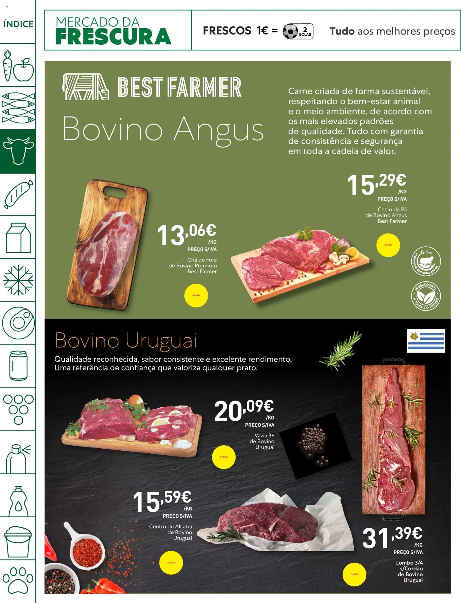 Recheio - Bons Negócios Madeira │ válido de 21.04.2026 | Página: 6 | Produtos: Lombo, Chá, Carne, Pá