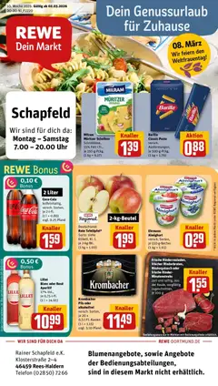 Rewe Prospekt Rees	 ab 02.03.2026 gültig
