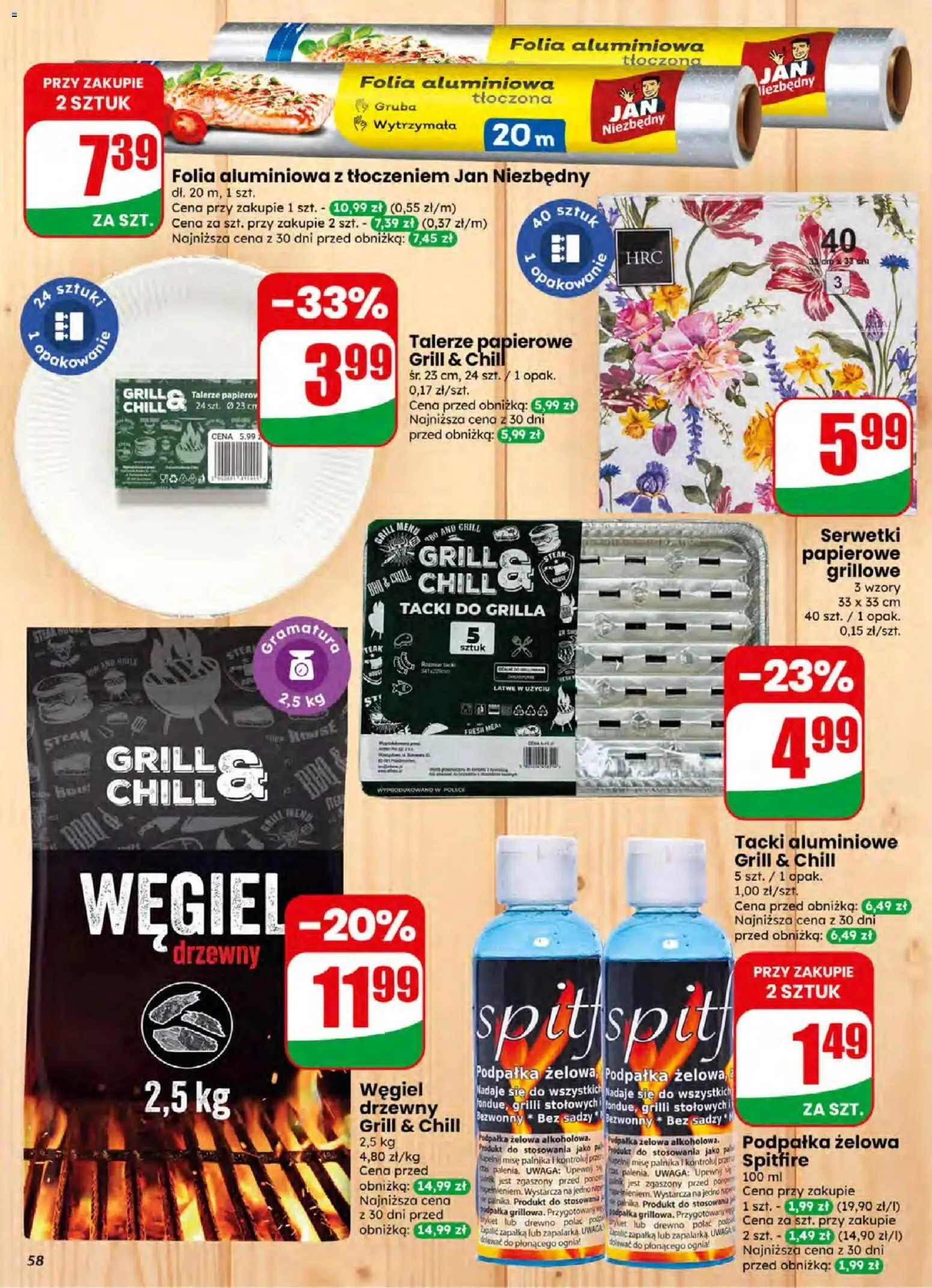 Dino gazetka od 15.04.2026 | Strona: 58 | Produkty: Starter, Grill, Talerze