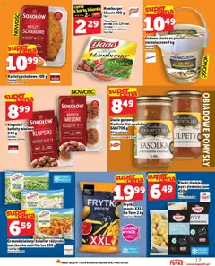 Pogląd oferty "Topaz Gazetka MAZ" - ważna od 06.11.2025 | Strona: 17 | Produkty: Kiełbasa, Groszek, Klopsiki, Frytki