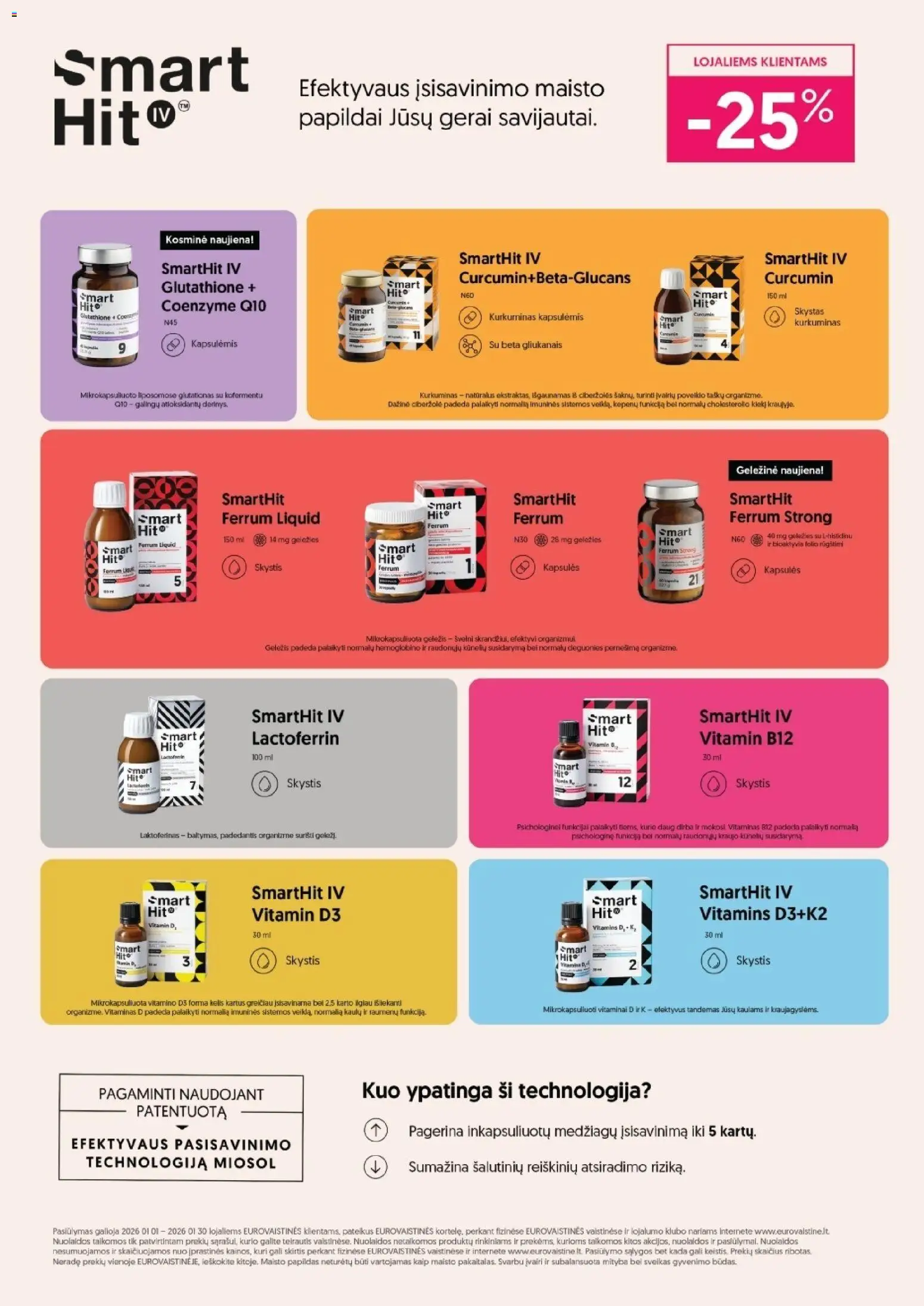 EUROVAISTINĖ akcijos nuo 01.01.2026 | Puslapis: 11