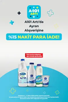 11.04.2026 tarihinden itibaren geçerli olan A101 kataloğu önizlemesi