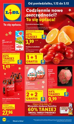 Pogląd oferty "Lidl Gazetka" - ważna od 01.12.2025